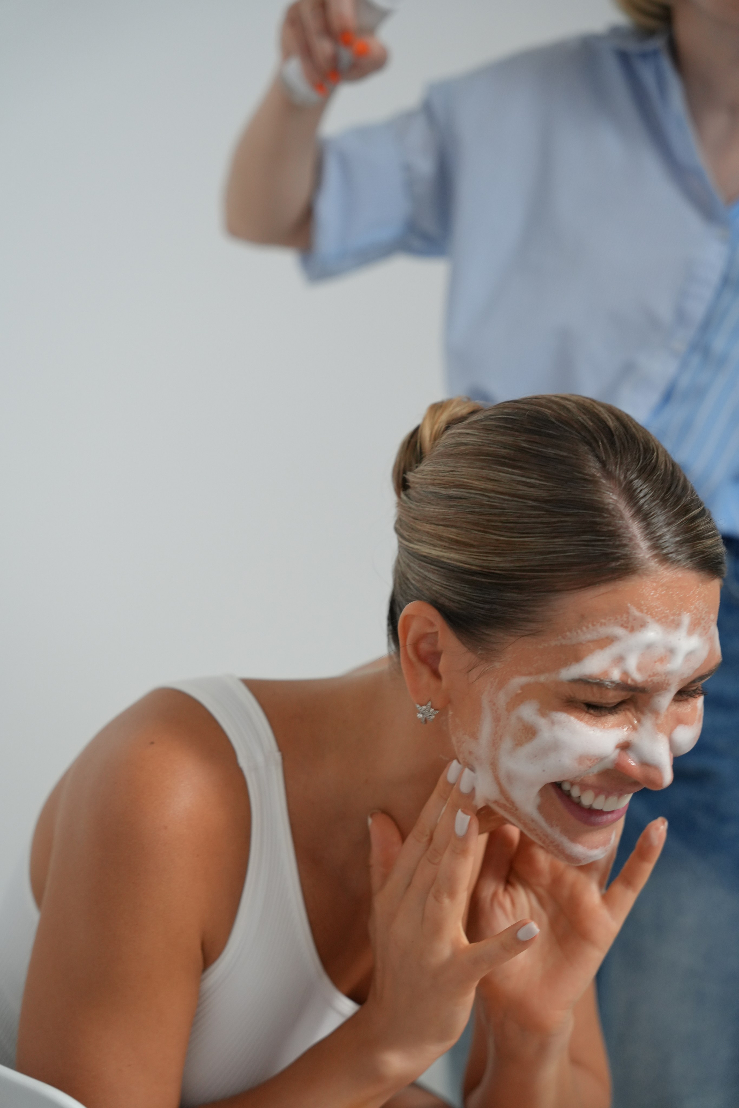 #backstage со съёмки для бренда Booster Bar. Портретный фотограф в Санкт-Петербурге Дмитриева Наталия