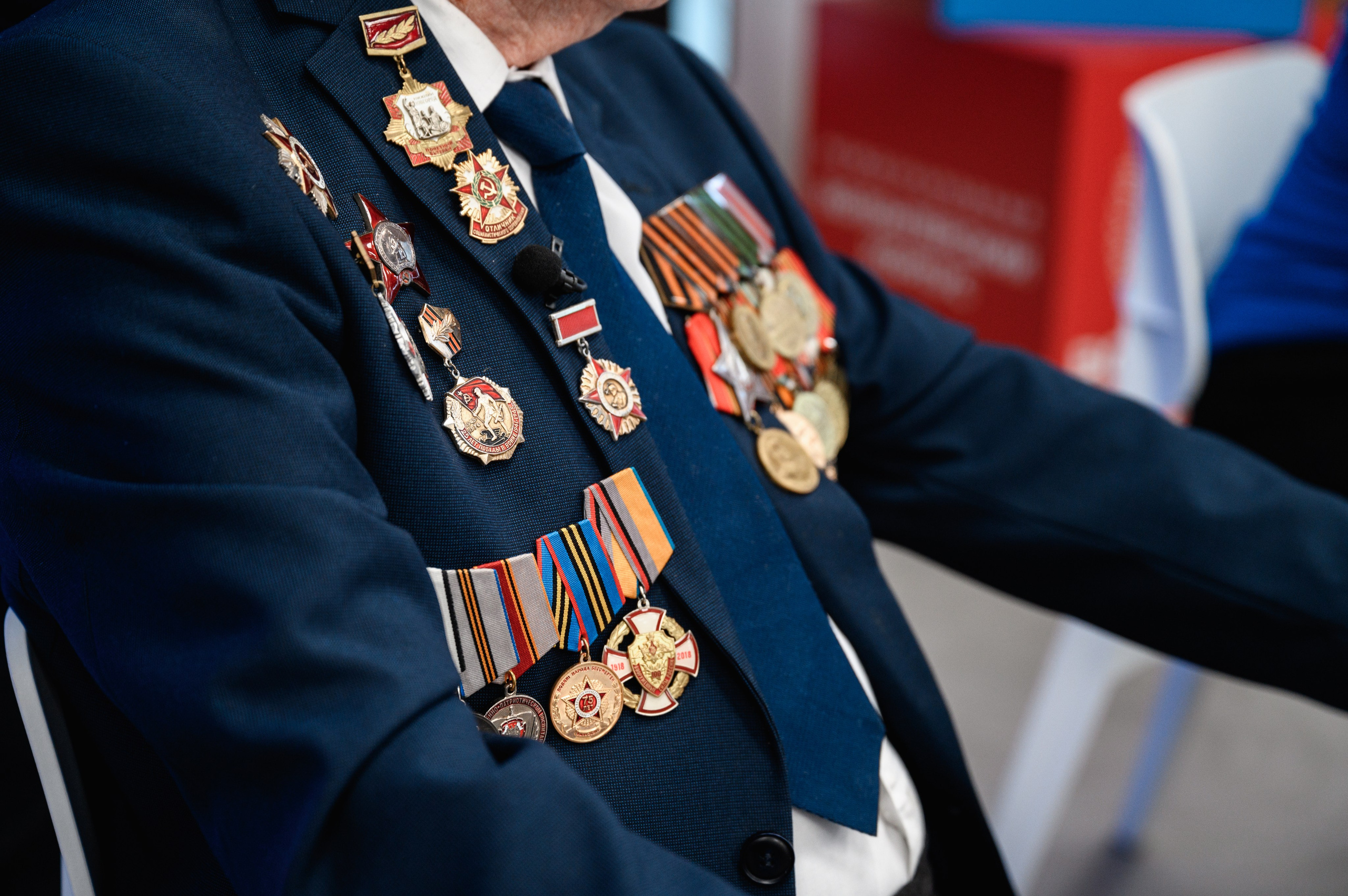 Встреча с ветераном. Фотограф Захваткин Роман