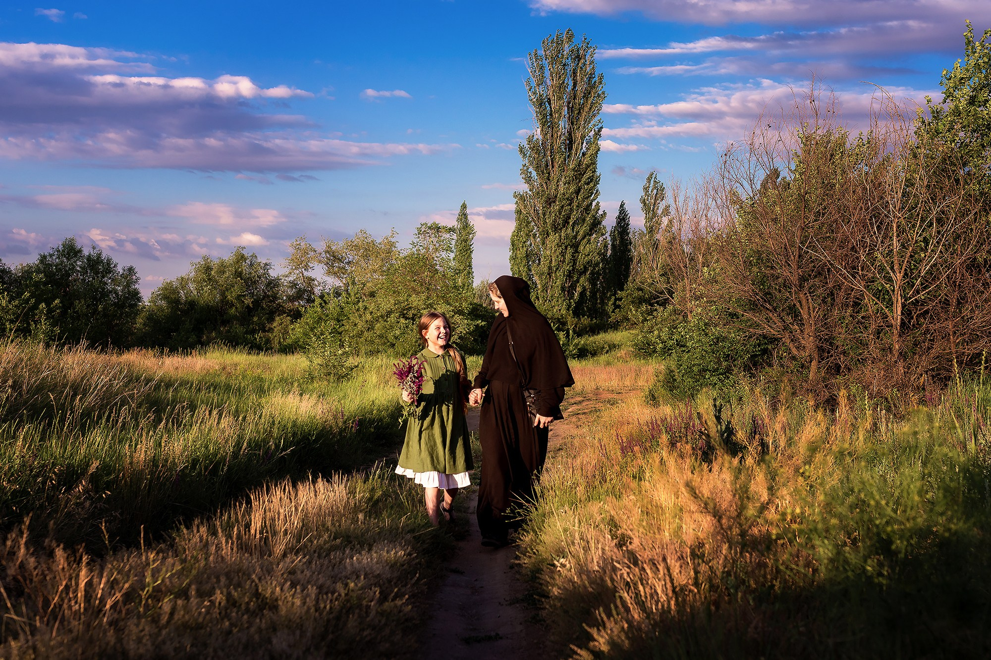 Матушка Фомарь и Варвара. Женский фотограф Крещение Венчание Москва Брянск