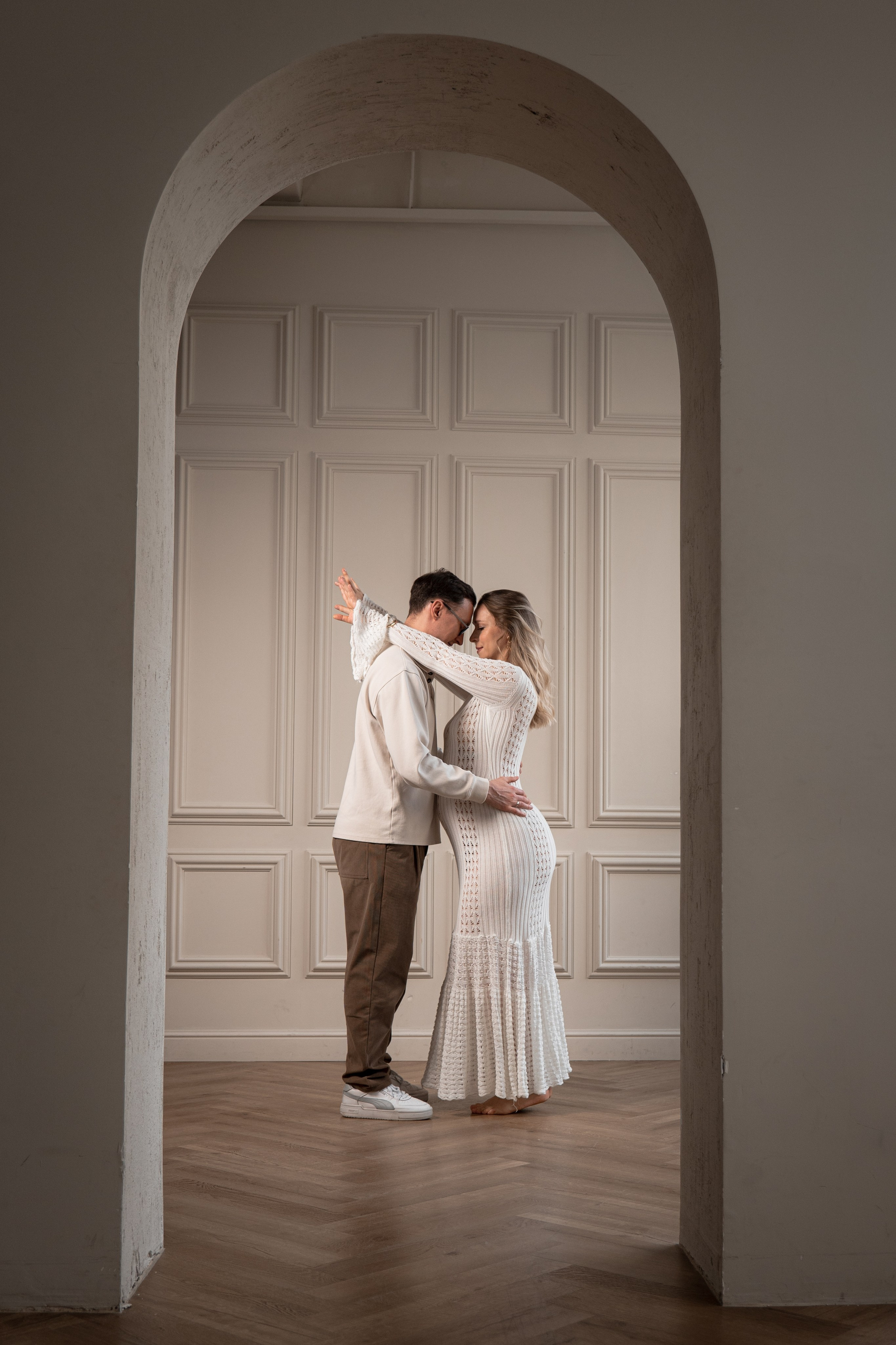 Семейная фотосессия в студии. Портретный и репортажный фотограф в Сочи Рамодина Юлия