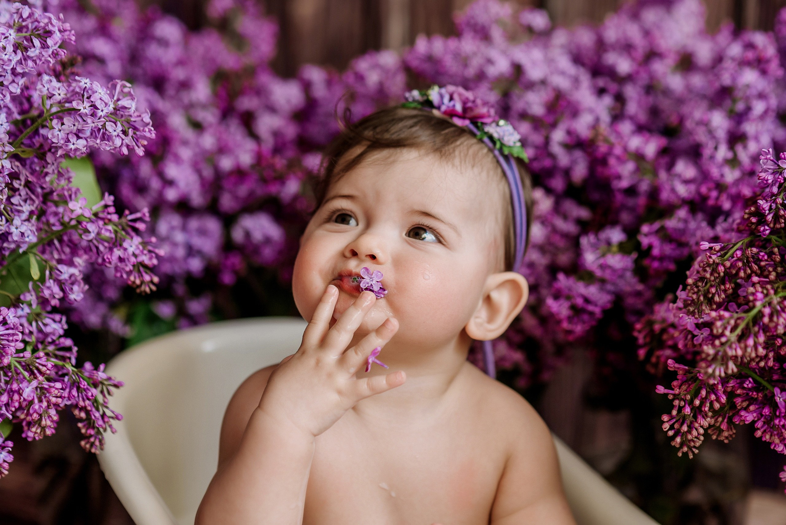 Детские молочные ванночки. Меркулова Ольга фотограф Воронеж