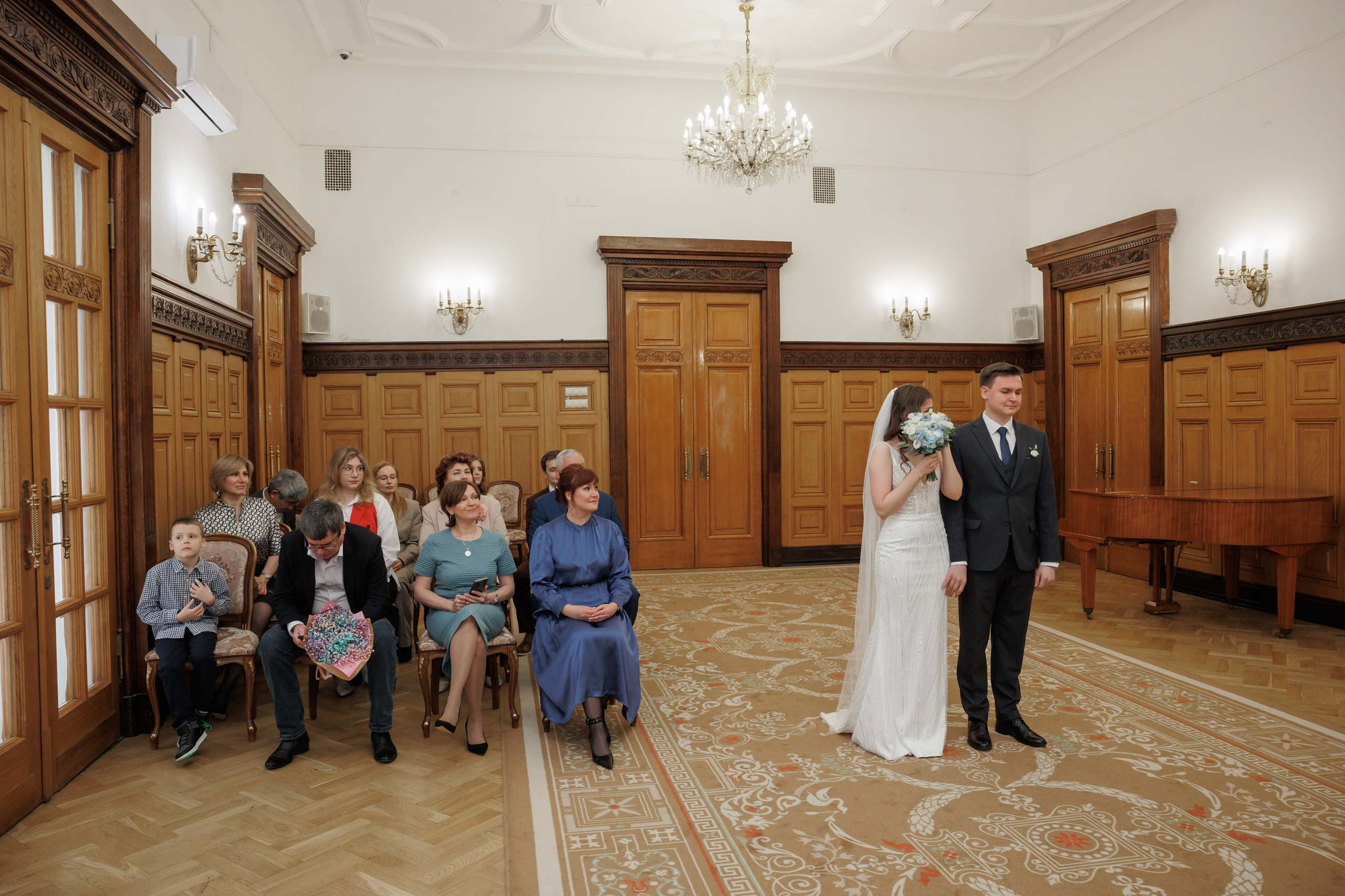 Даша и Дима, Грибоедовский ЗАГС. Свадебный и репортажный фотограф (Москва, Королев и другие)