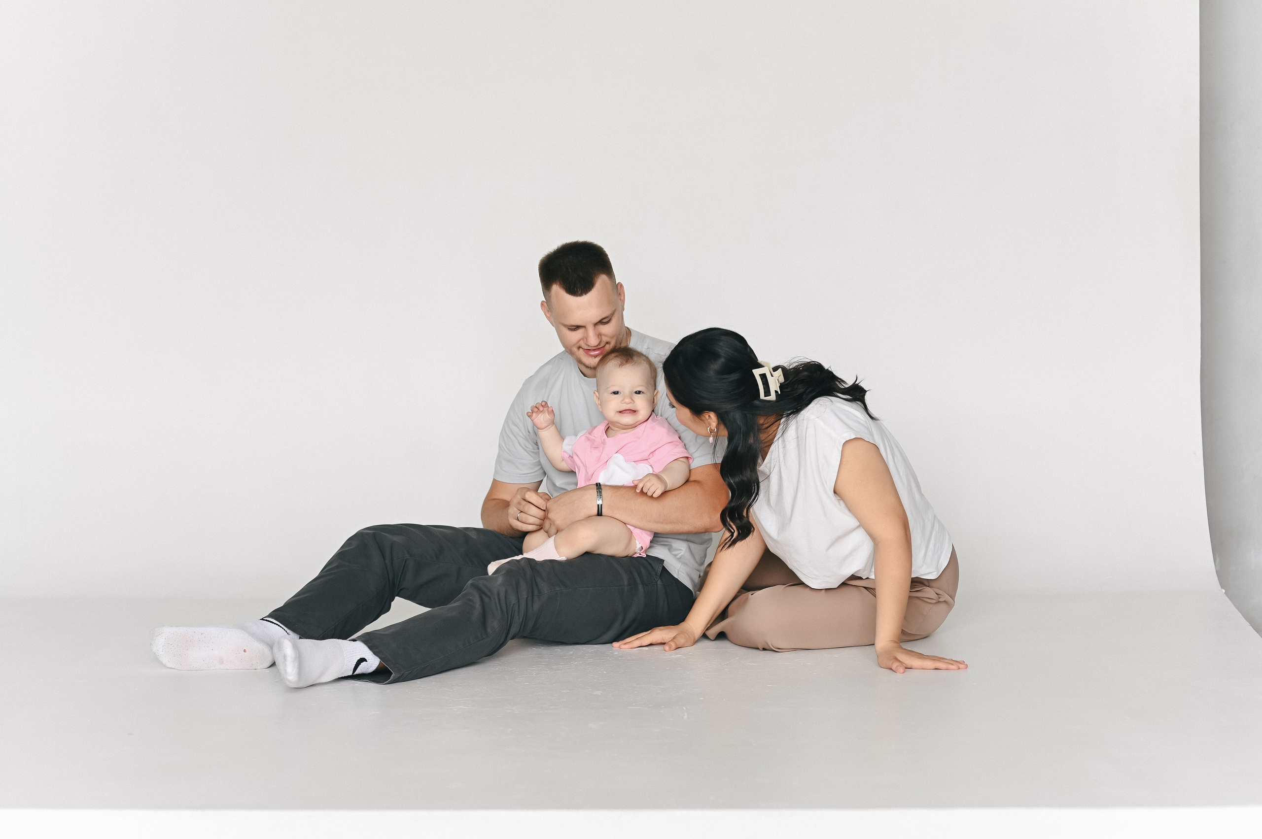 Егор, Лена и Оливия. Свадебный и семейный фотограф Волгоград Москва