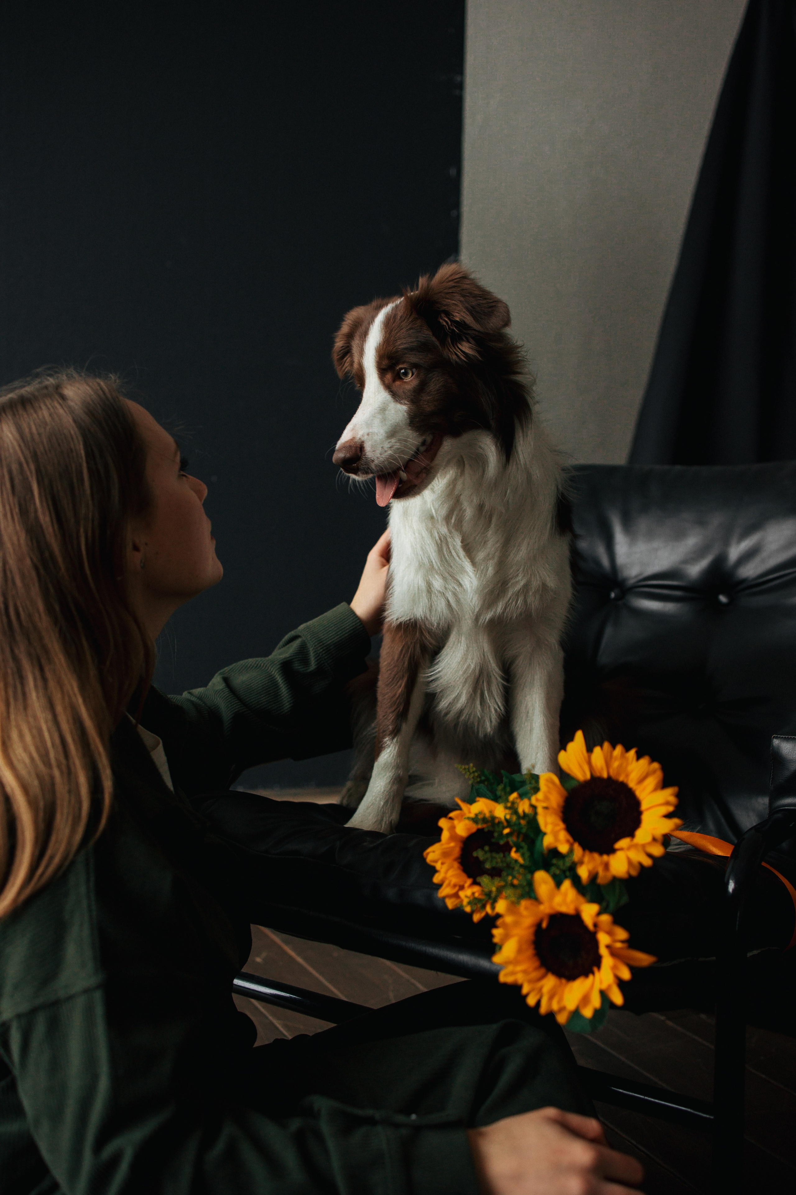 Настя и Симба. Фотограф — Анималист | Санкт-Петербург