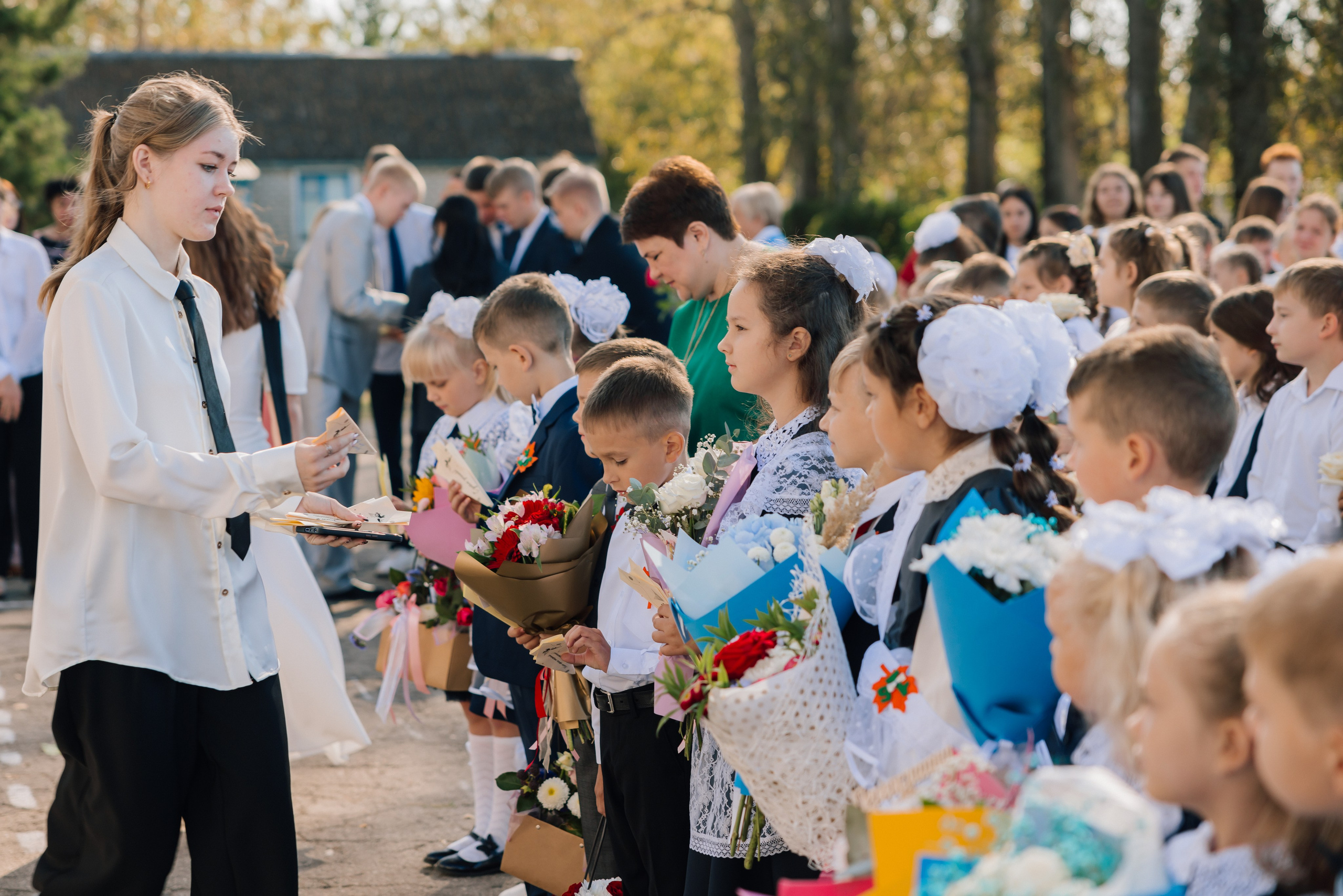 1 сентября. День знаний. Старожилово. Съёмка фото, видео, фотосессия. Выпускные альбомы, свадьбы