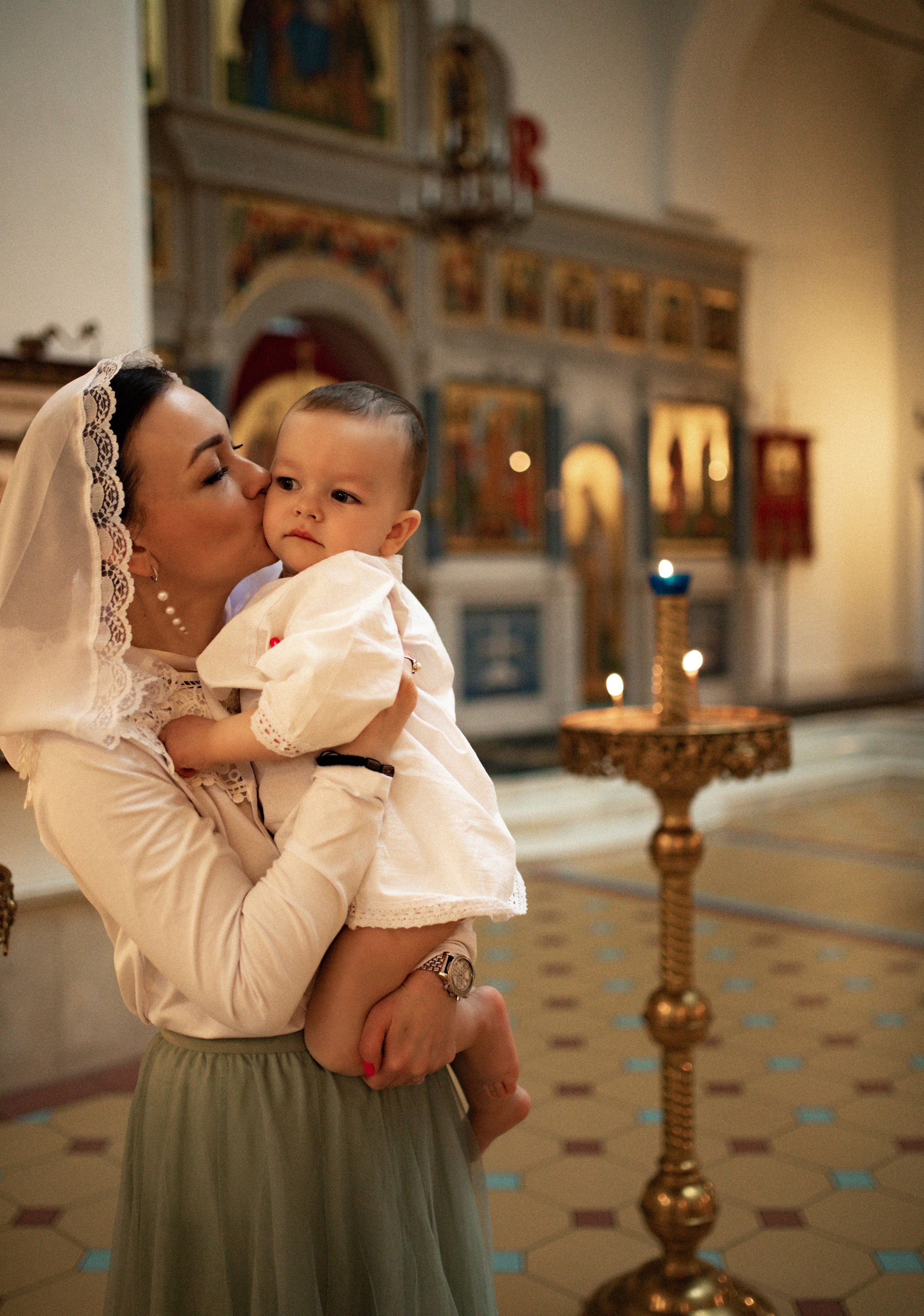 Таинство Крещения Дмитрия. Фотограф в Москве Алёна Гладкова