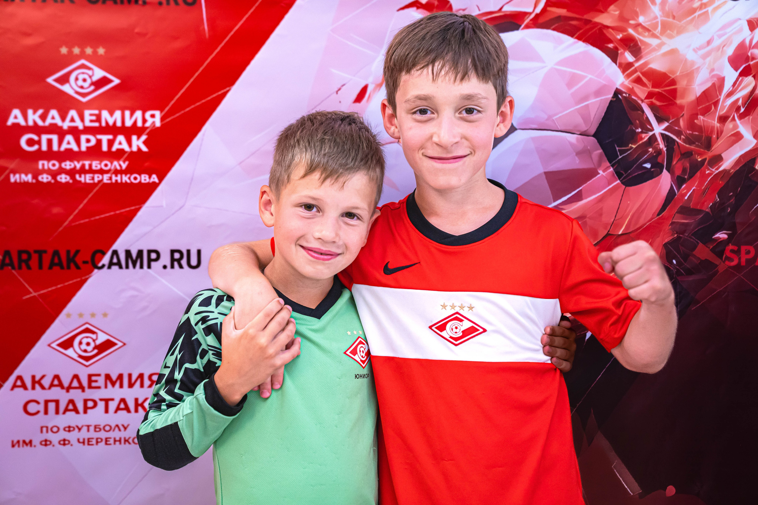 Портреты футболистов Спартак Юниор. Фото и видео съёмка на заказ. VAU Studia. Москва