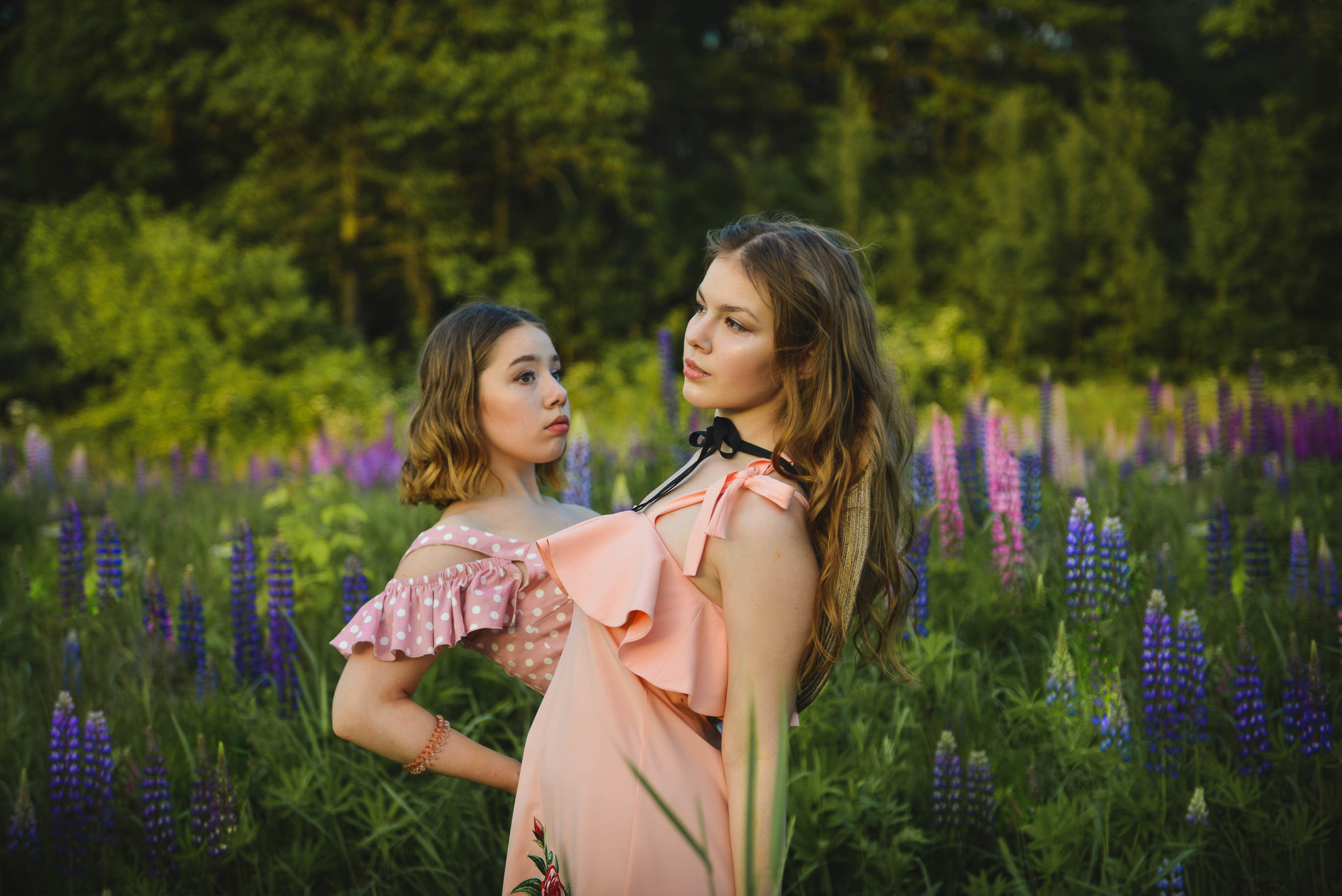 Лиза и Василиса. Семейный и свадебный фотограф в Москве и Подмосковье Еремина Александр