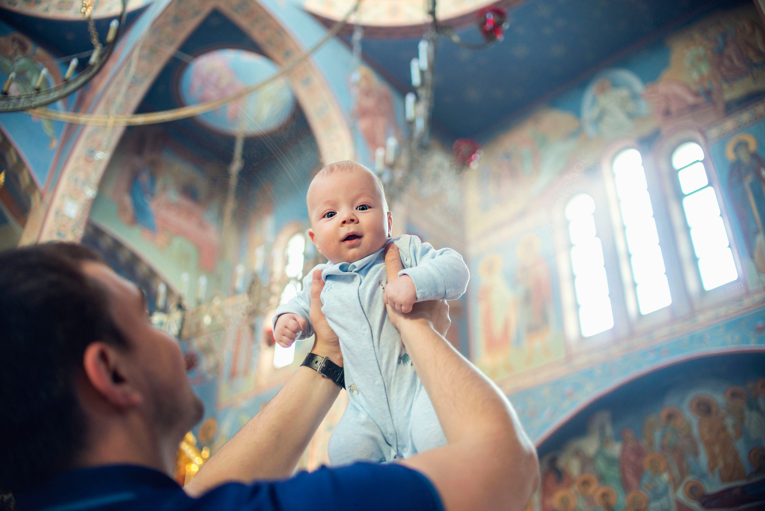 Крещение Артёма. Семейный и свадебный фотограф в Москве и Подмосковье Еремина Александр
