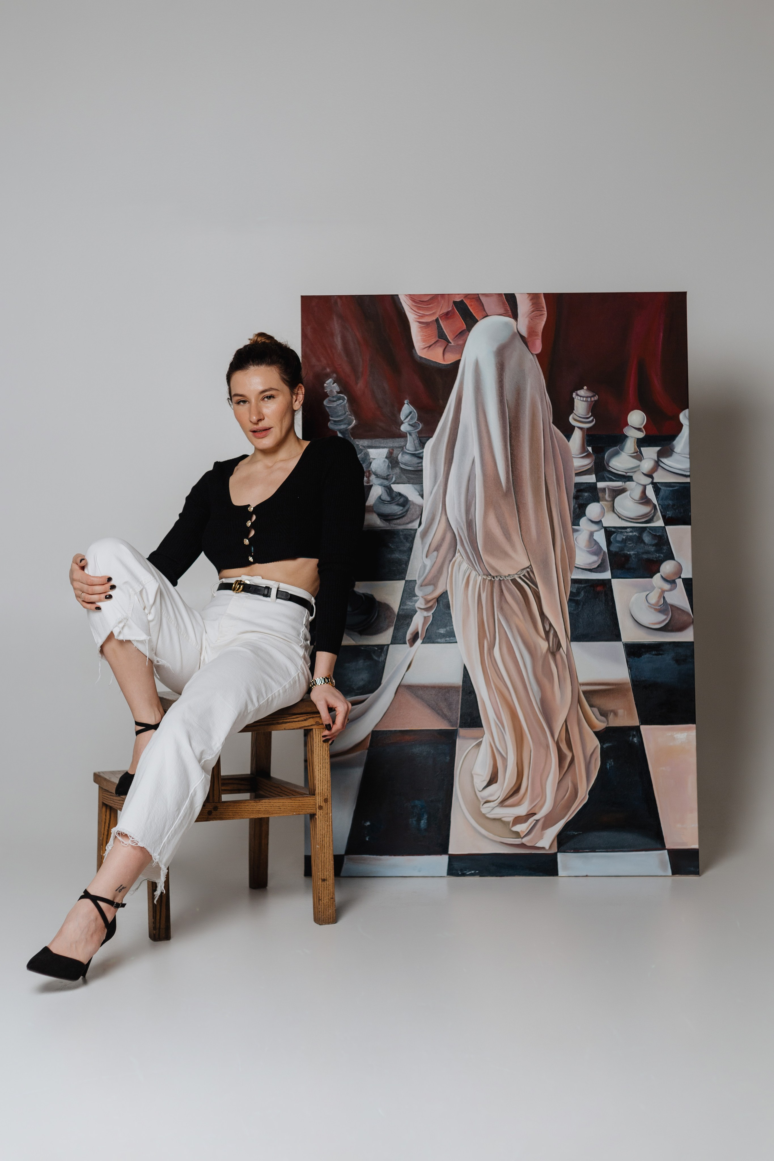 Художница Аня. Портретный фотограф Москва Юлия Трякина