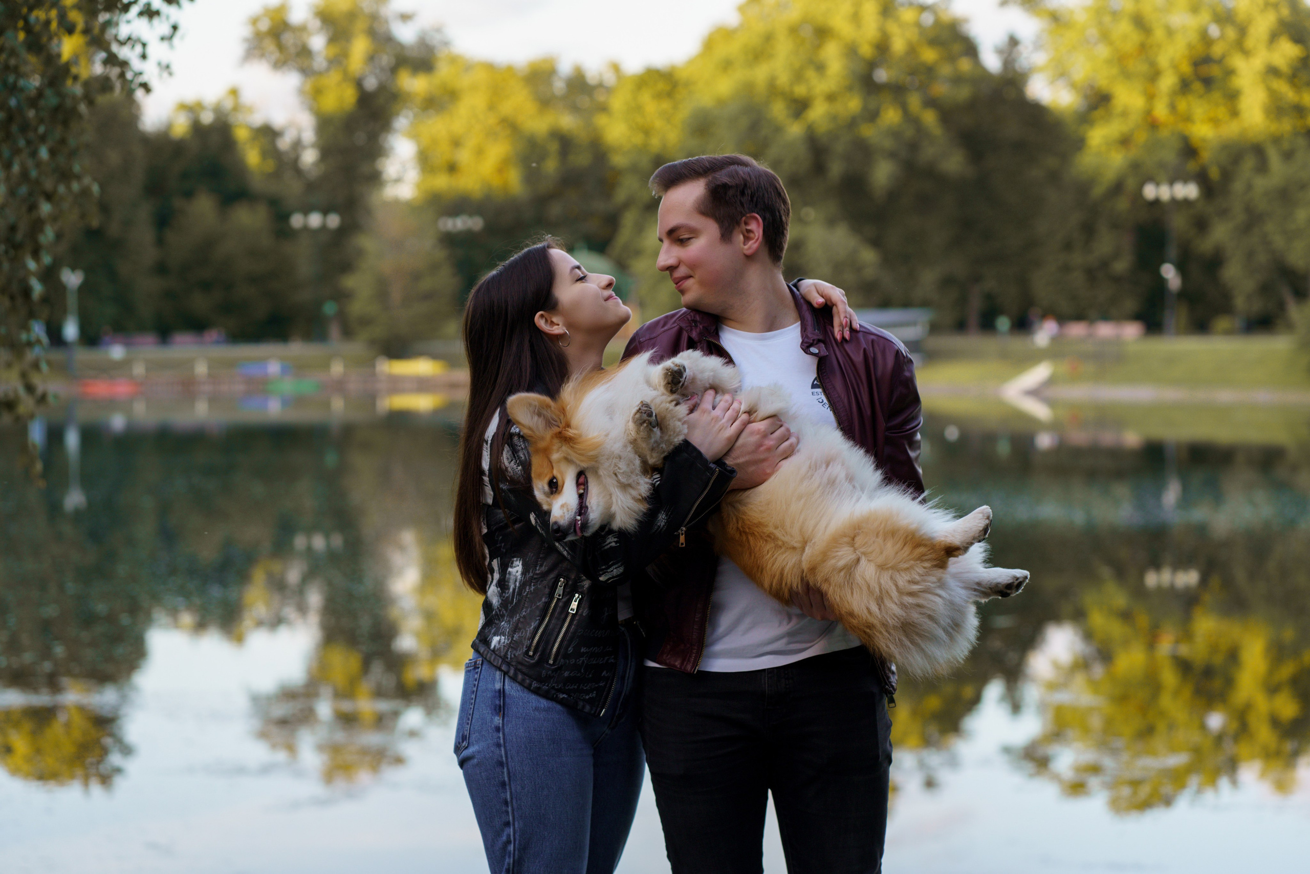 Катя, Арсений и Пух. Свадебный фотограф в Москве Анна Полушина