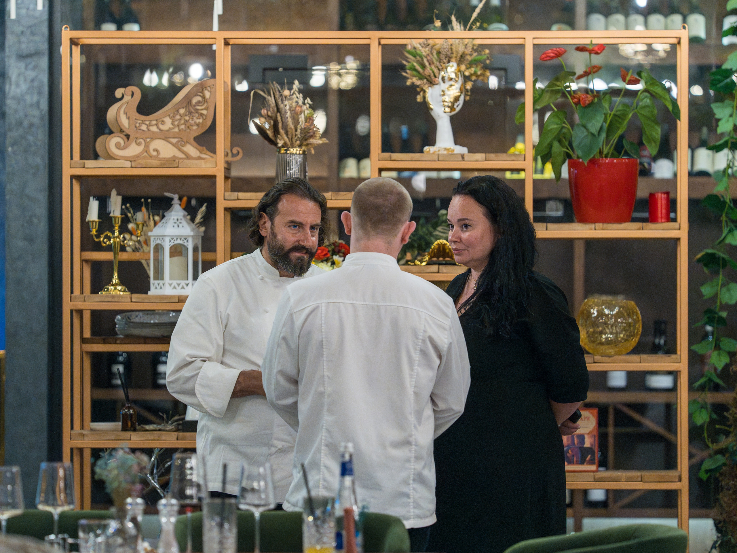 Гастрономический ужин «Лесная Италия» с Мирко Дзаго в ресторане RiverSide. Репортажный фотограф в Красной Поляне и Сочи Павлюченко Екатерина