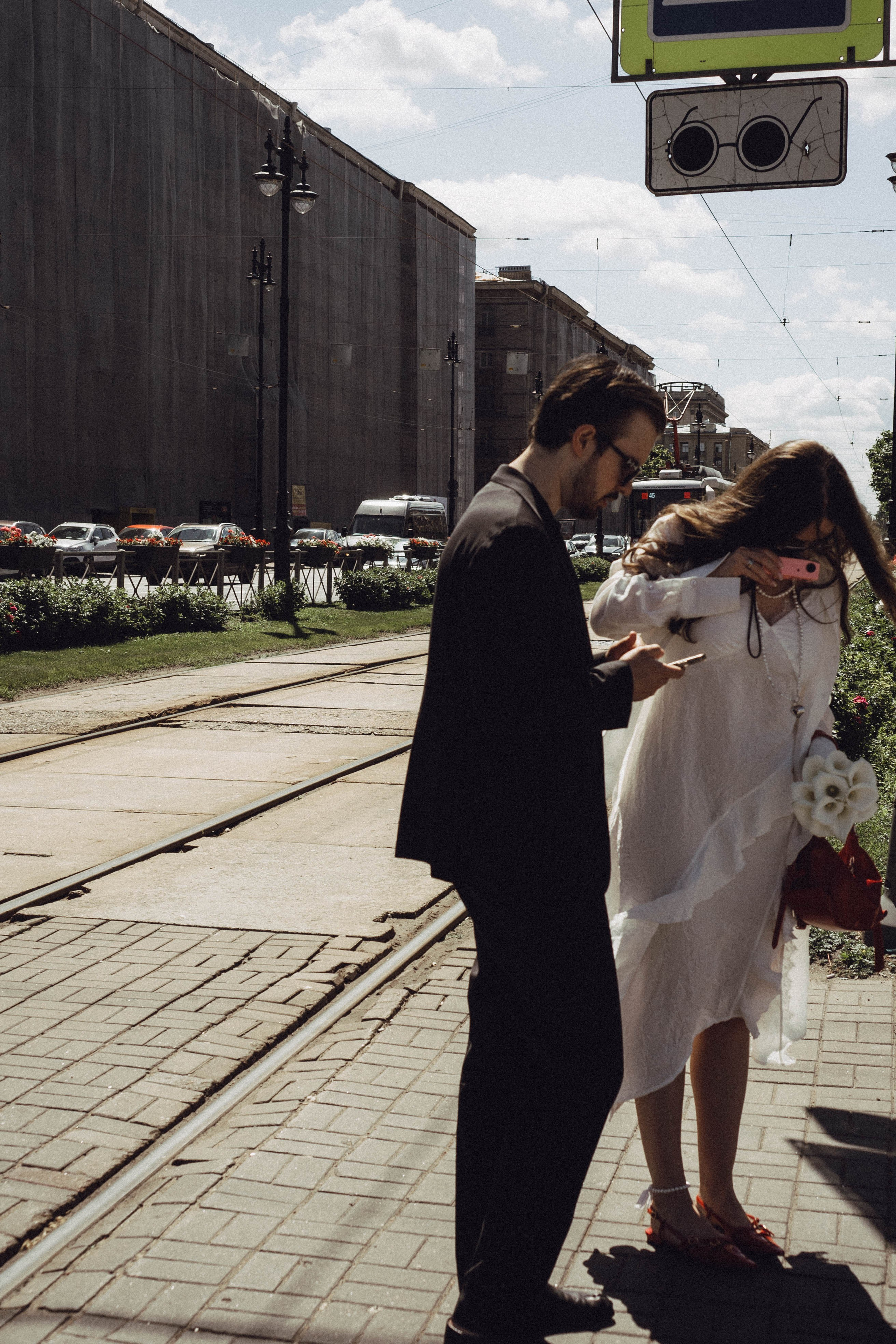 СВАДЕБНАЯ СЬЕМКА В ПАРКЕ ПОБЕДЫ И ПРОГУЛКА ПО МОСКОВСКОМУ ПРОСПЕКТУ. Профессиональный фотограф, Санкт-Петербург — Виктория Богомолова