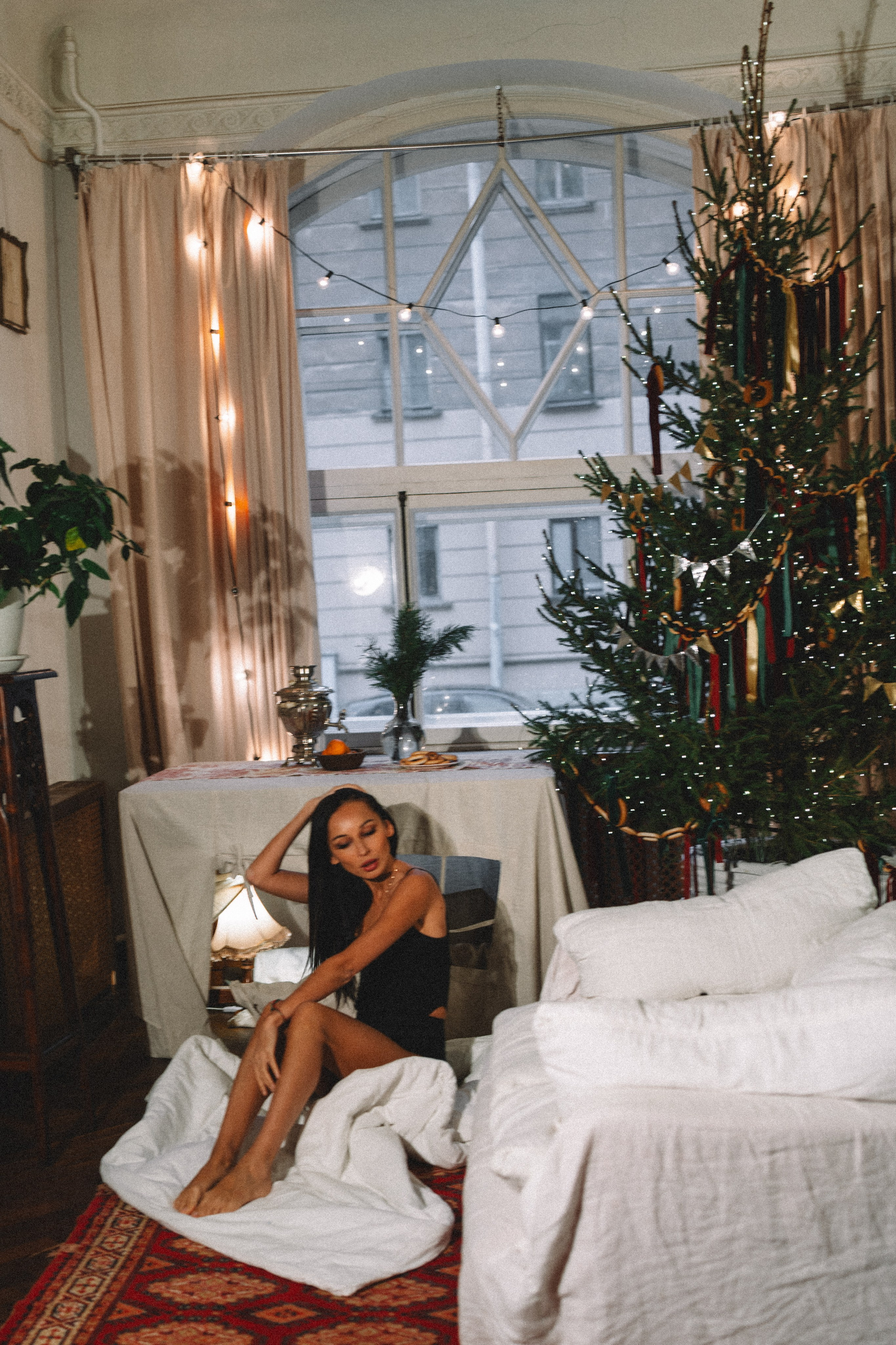 ФОТОСЕСИИЯ К НОВОМУ ГОДУ В АТМОСФЕРНОЙ СТУДИИВ ЦЕНТРЕ ПИТЕРАИ ВИНТАЖНЫЙ ОБРАЗ. Профессиональный фотограф, Санкт-Петербург — Виктория Богомолова