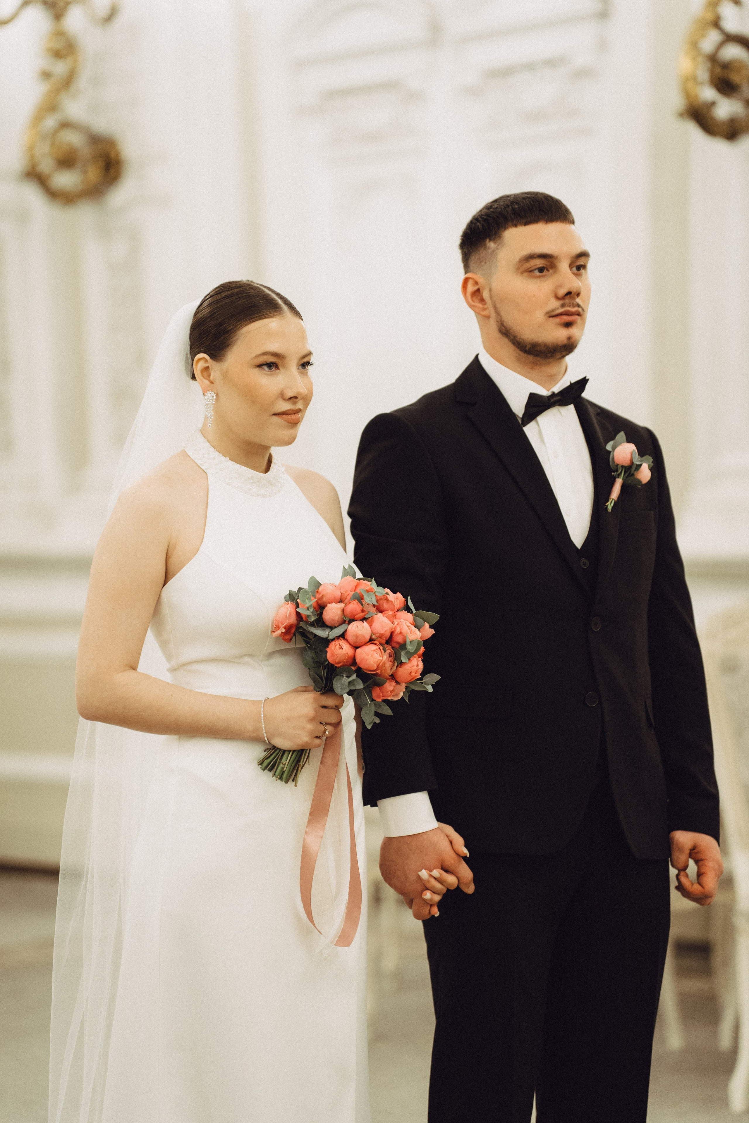 СВАДЕБНАЯ СЬЕМКА В ПЕВОМ ДВОРЦЕ БРАКОСОЧЕТАНИЯ. Профессиональный фотограф, Санкт-Петербург — Виктория Богомолова