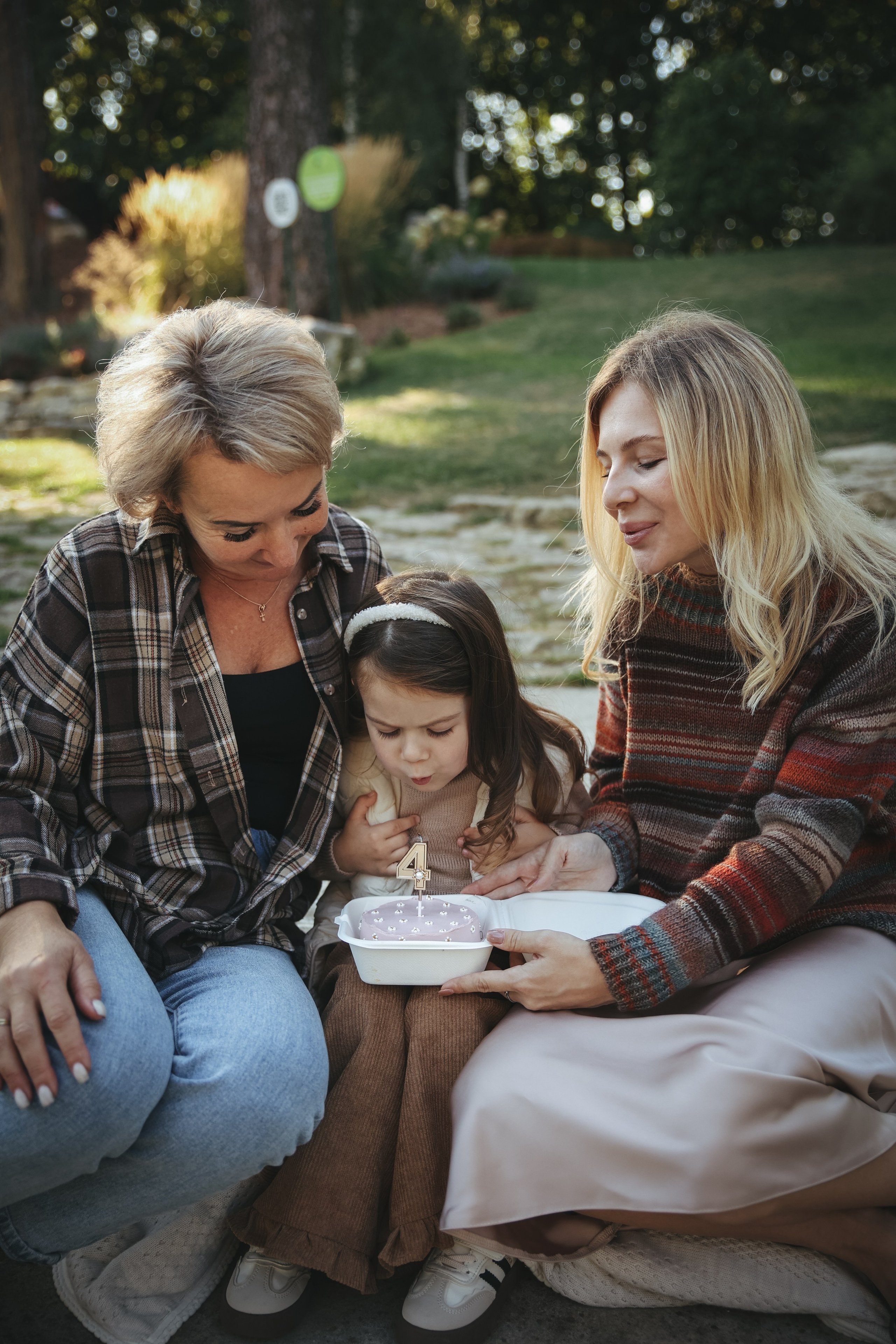 Семейная фотосессия фотосессия на день рождения мама и дочка. Фотограф Владимир Москва