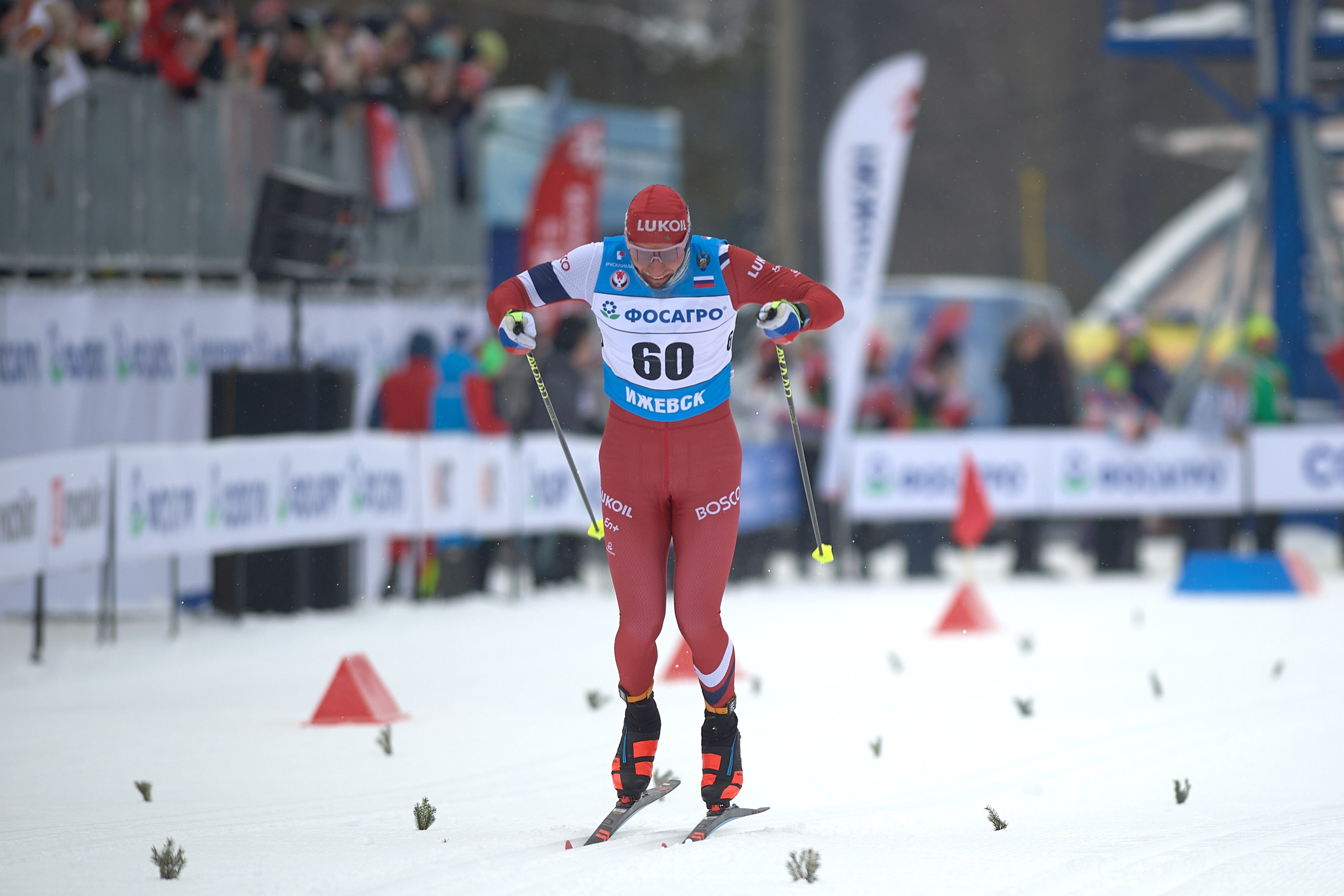 VI этап ФосАгро Кубка России по лыжным гонкам. Ижевск 25.01.2025 и 26.01.2025. Спортивный репортажный фотограф в Ижевске Сергей Мерзляков
