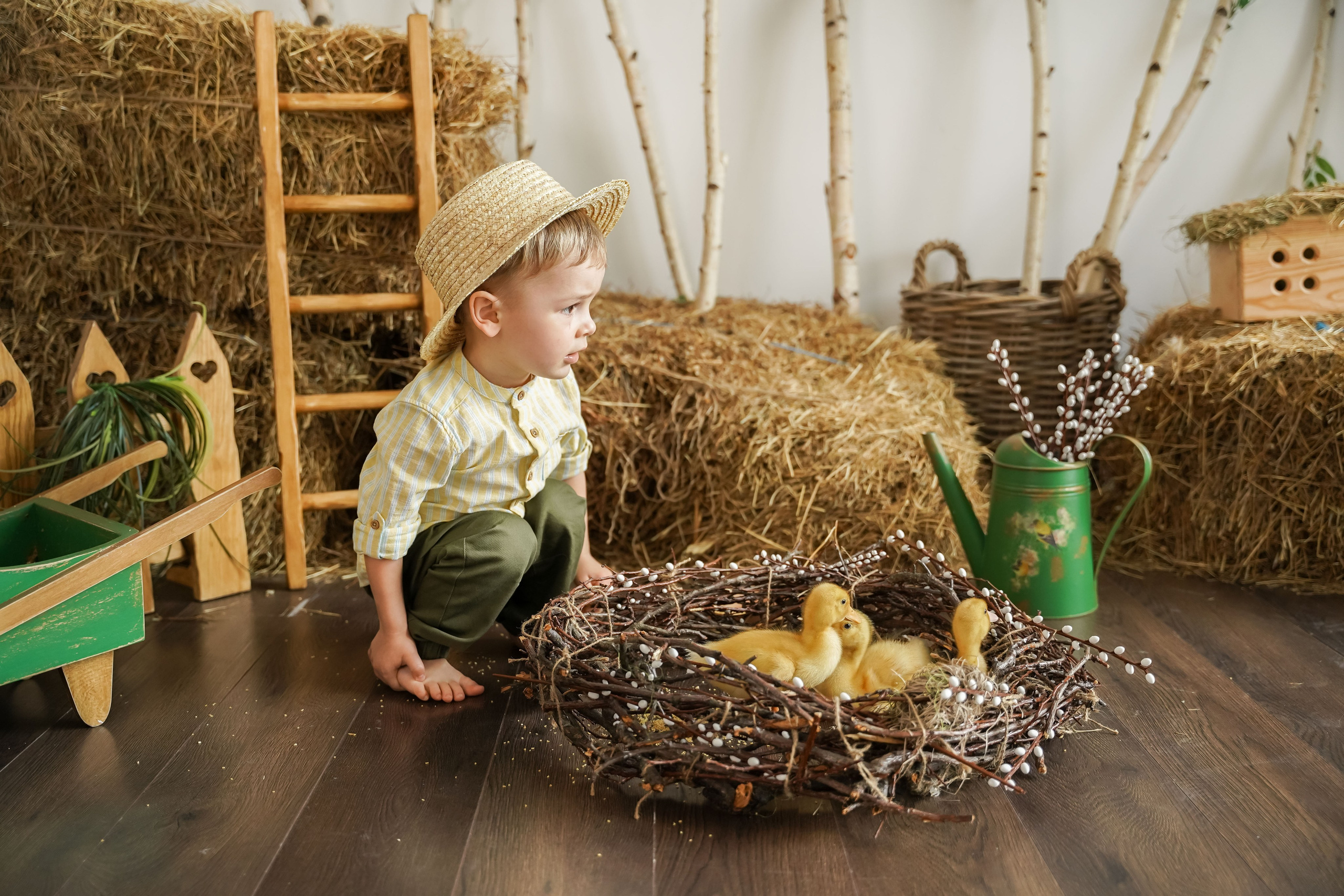 ПРОЕКТ «ПАСХАЛЬНЫЙ» С УТЯТАМИ. Фотограф в Ялте Инна Найден. Детский и семейный фотограф