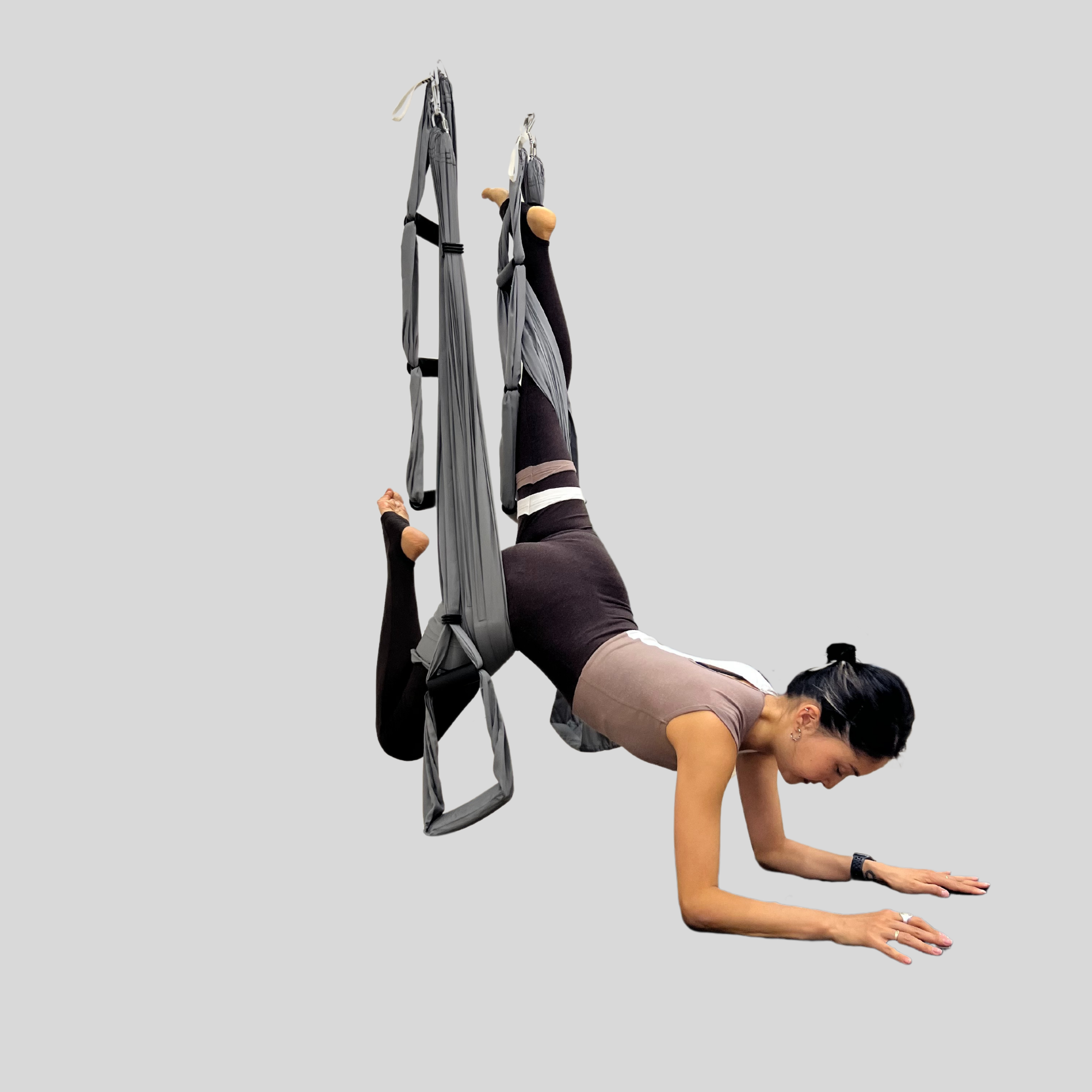 Н Вис под пах (1). Преподаю и провожу обучение по флай йоге