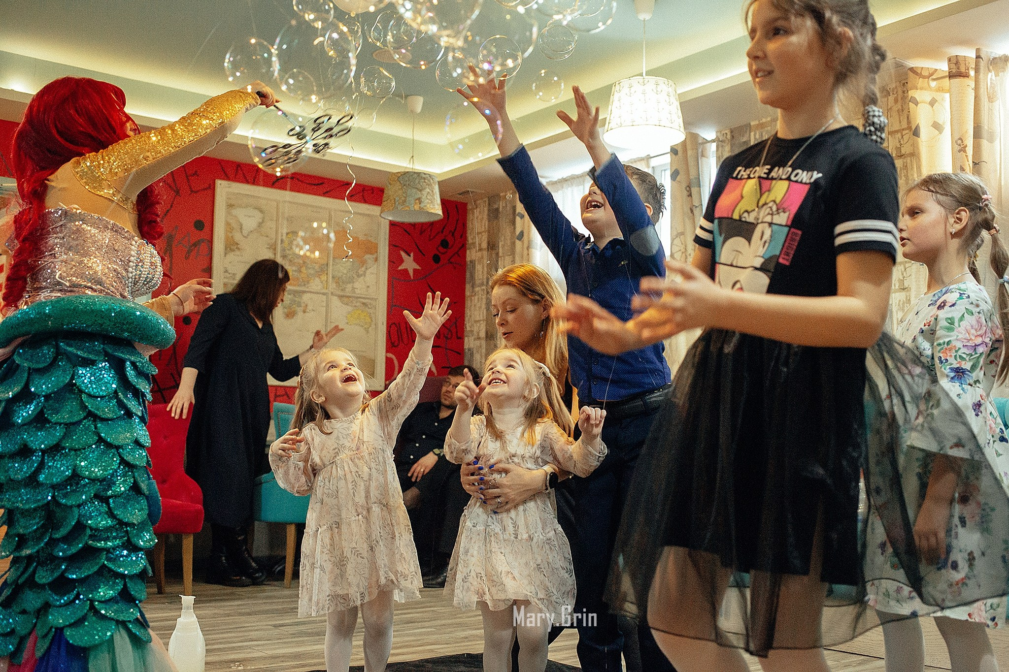 Детский день рождения в кафе Андерсон. Детский и семейный фотограф, фотограф мероприятий Нижний Новгород