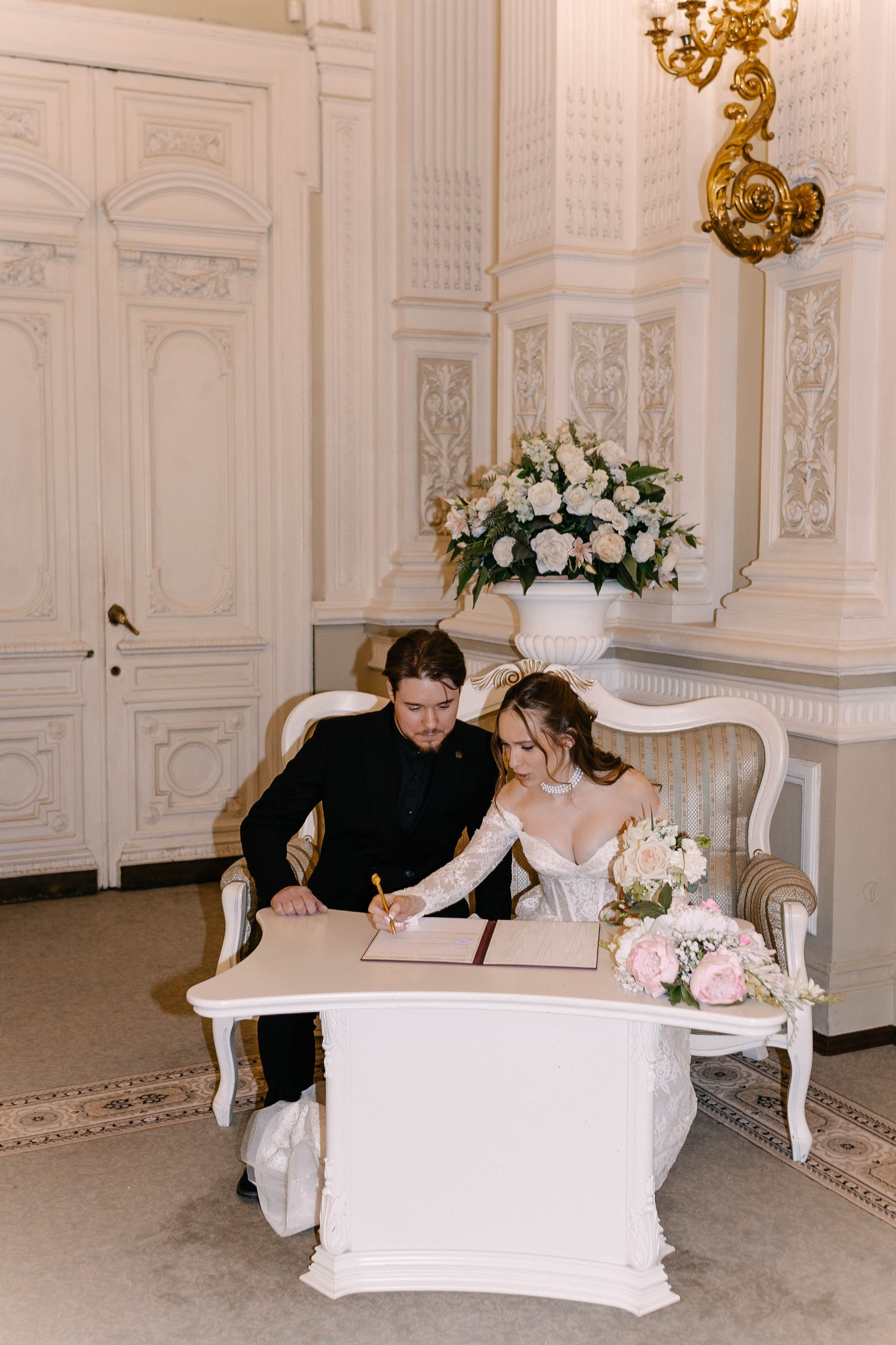 Ольга и Глеб / прогулка и загс. Фотограф Veronika Potaseva