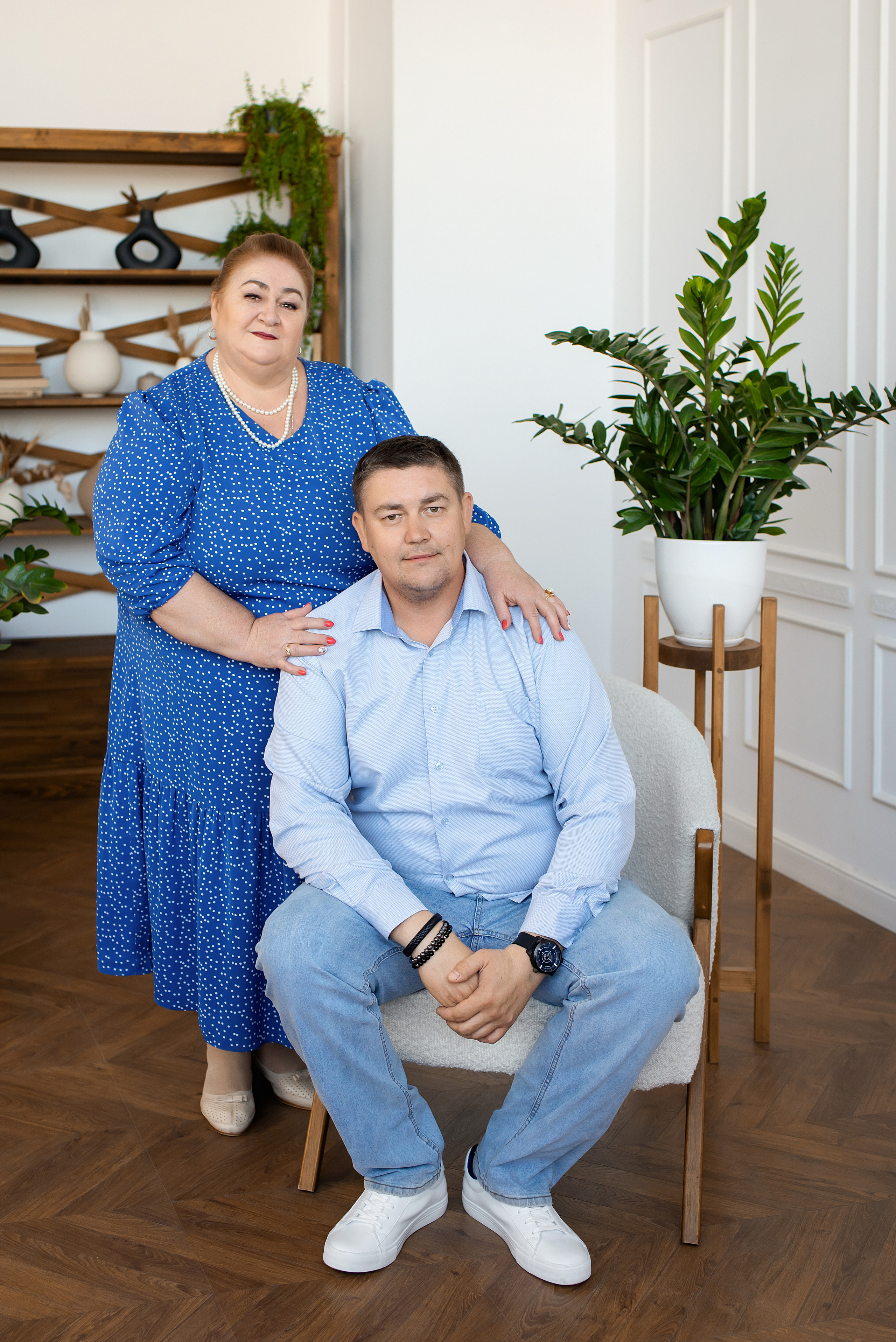 Семейная съёмка в студии. Церковный фотограф на Таинство Крещения и Венчания в Оренбурге и Оренбургской области Екатерина Белкина