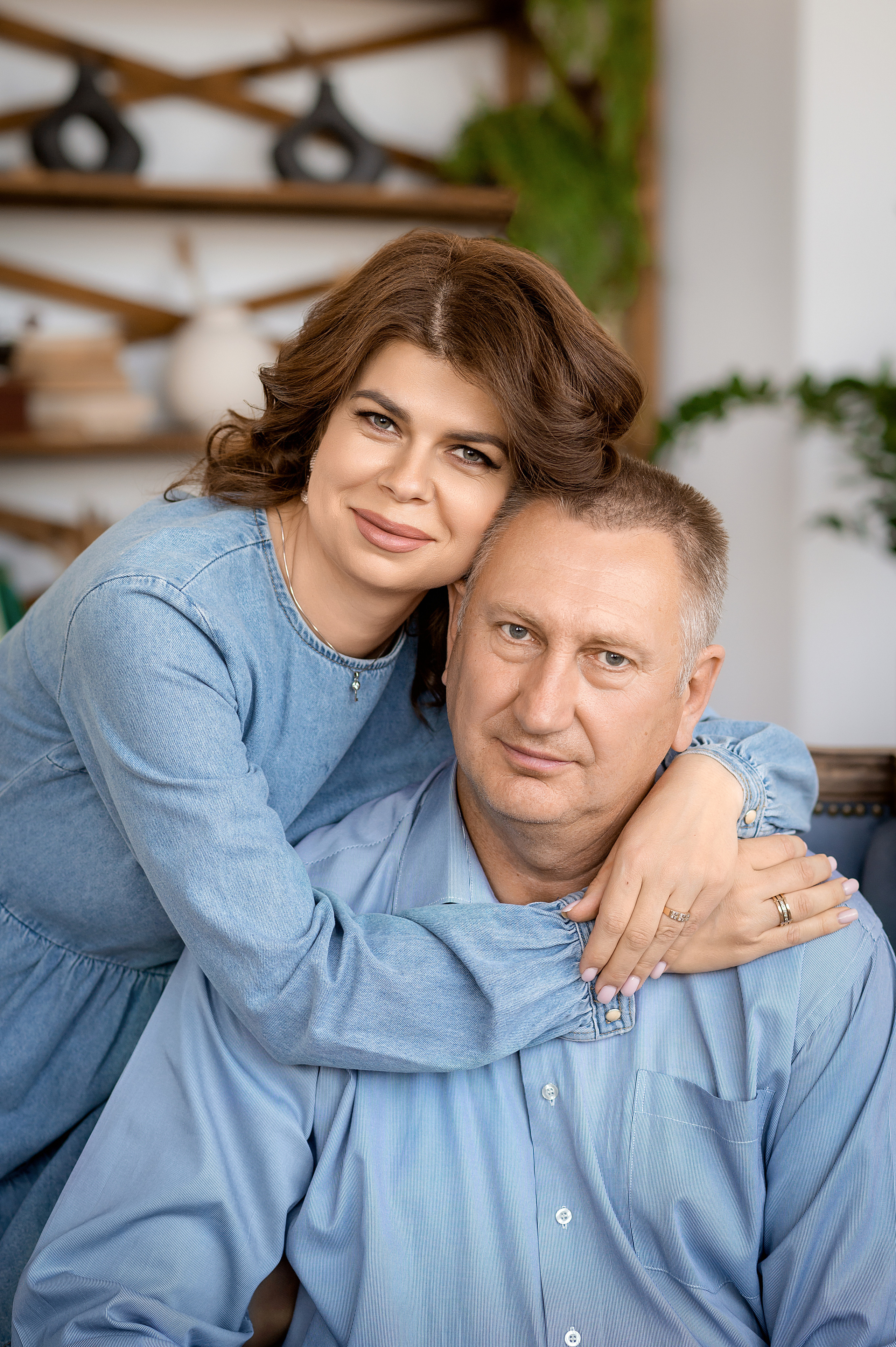 Семейная съёмка в студии. Церковный фотограф на Таинство Крещения и Венчания в Оренбурге и Оренбургской области Екатерина Белкина