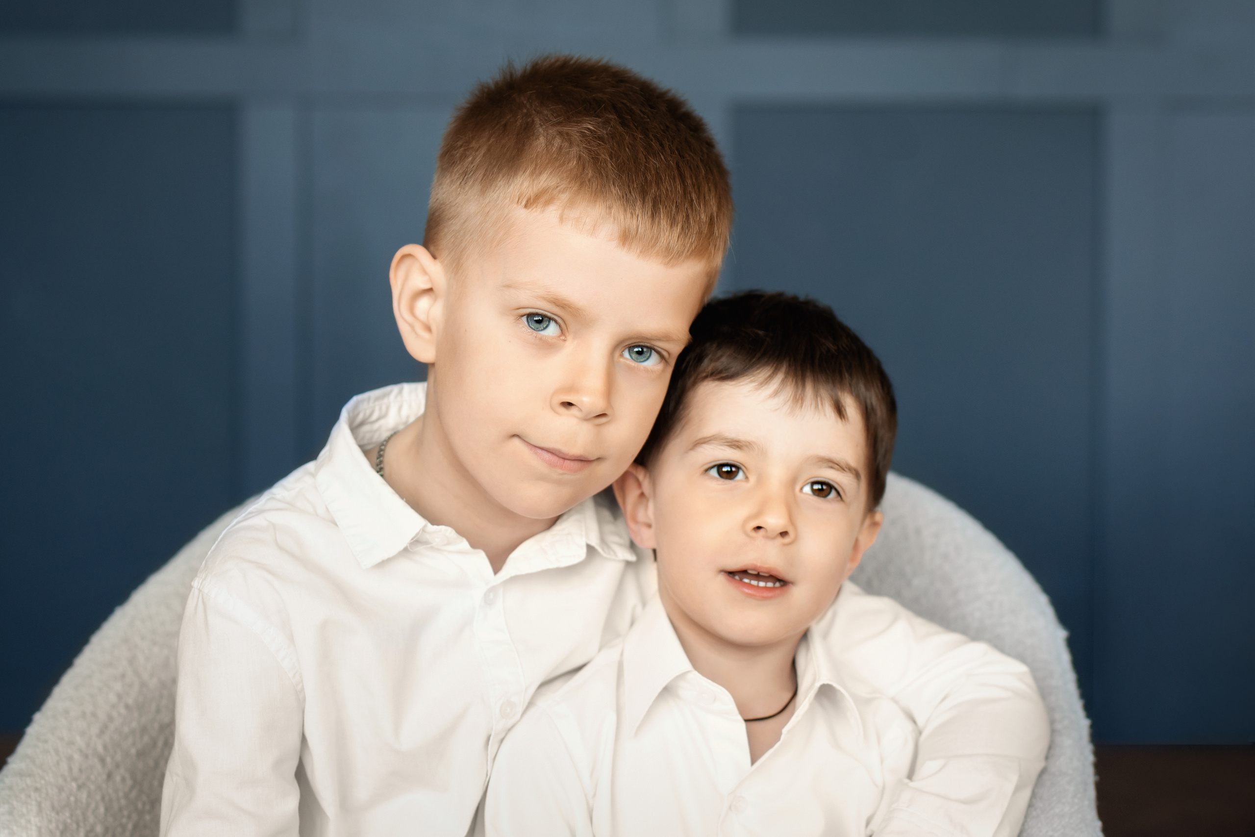 Семейная съёмка в студии. Церковный фотограф на Таинство Крещения и Венчания в Оренбурге и Оренбургской области Екатерина Белкина