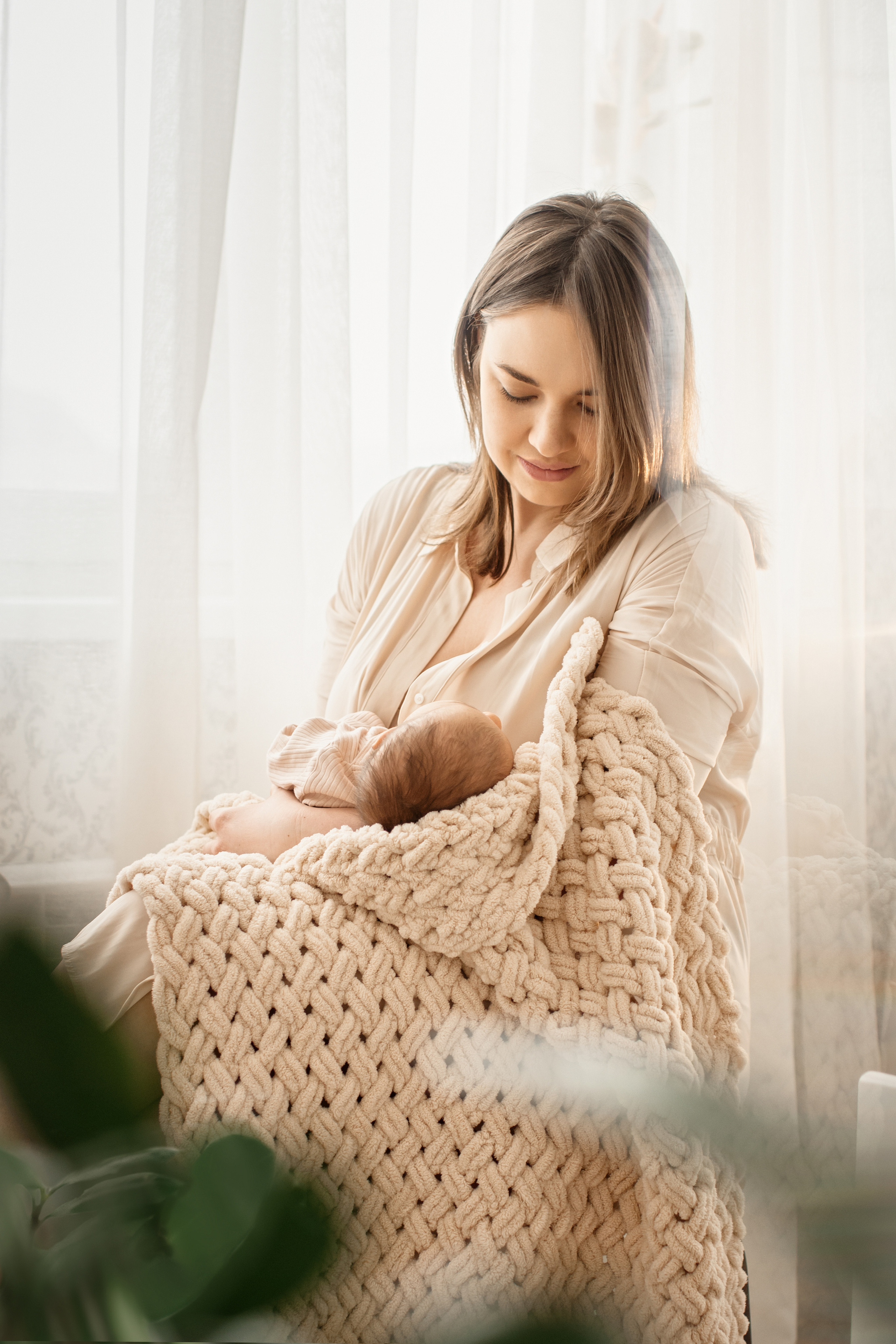 Домашняя съемка новорожденного. Церковный фотограф на Таинство Крещения и Венчания в Оренбурге и Оренбургской области Екатерина Белкина