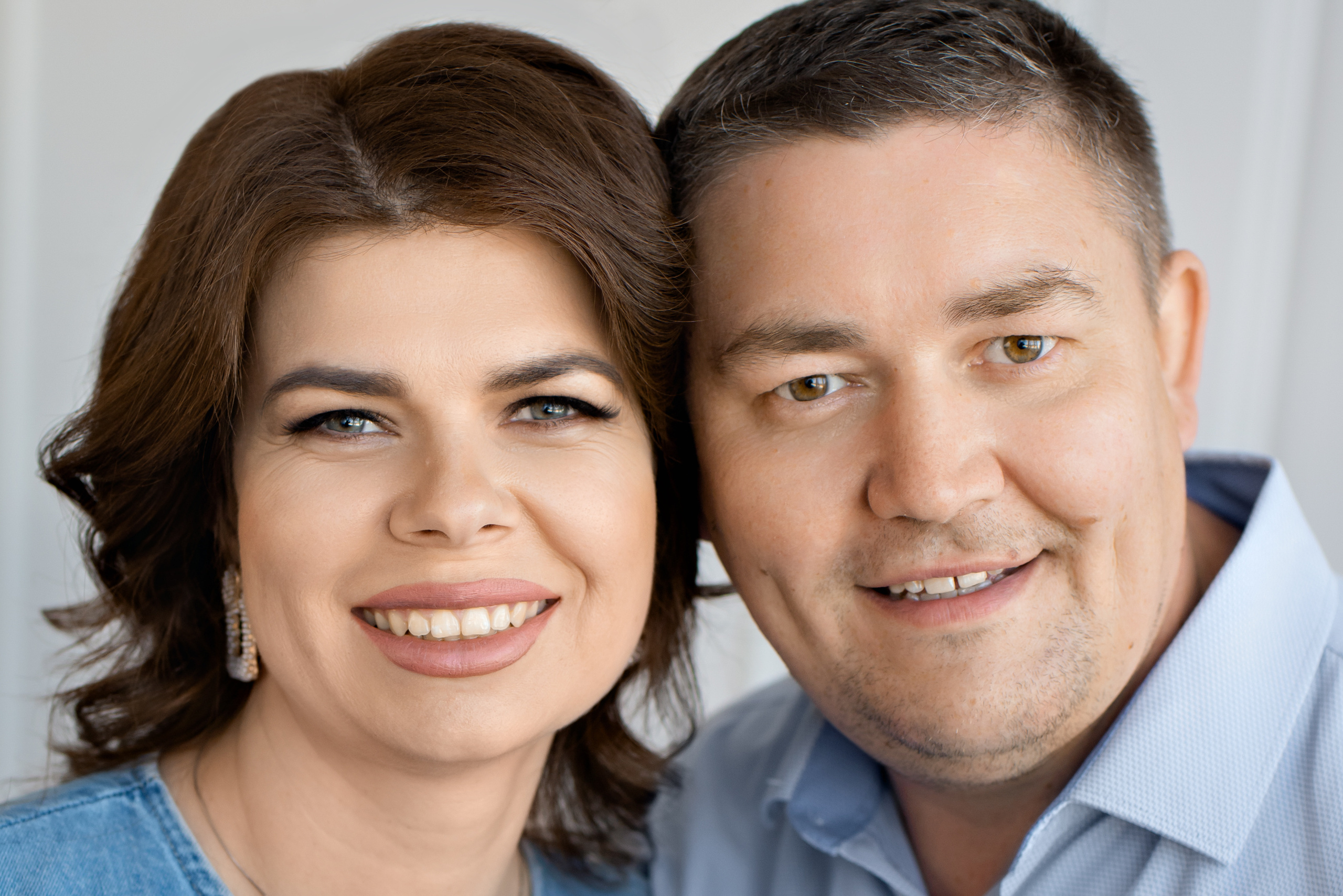 Семейная съёмка в студии. Церковный фотограф на Таинство Крещения и Венчания в Оренбурге и Оренбургской области Екатерина Белкина