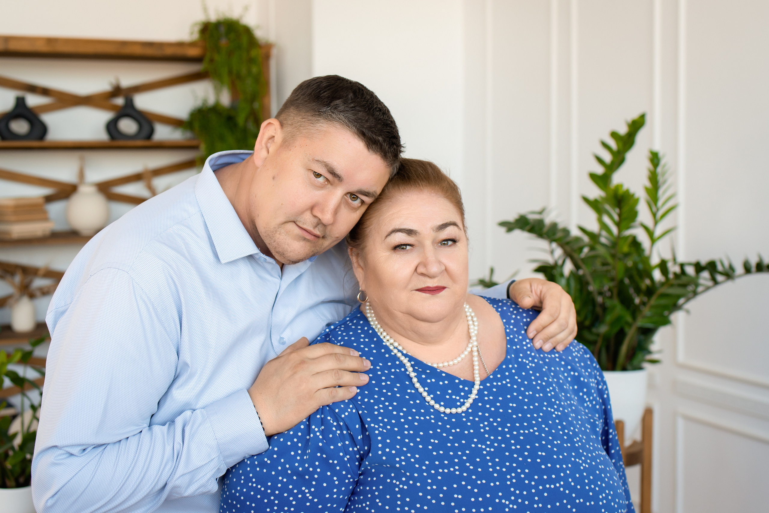 Семейная съёмка в студии. Церковный фотограф на Таинство Крещения и Венчания в Оренбурге и Оренбургской области Екатерина Белкина