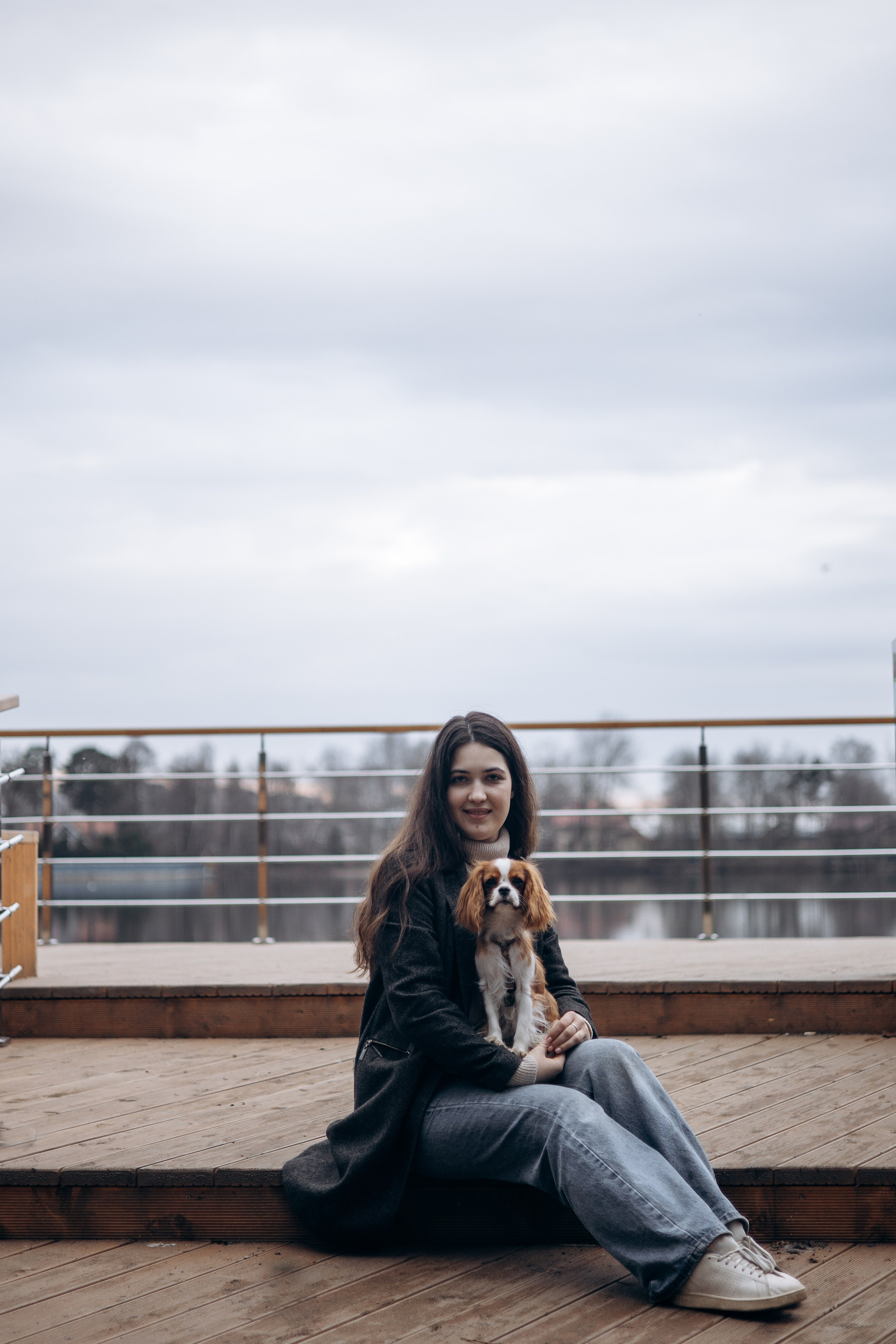 Екатерина и Тесси. Фотограф животных Евгения Верцинская