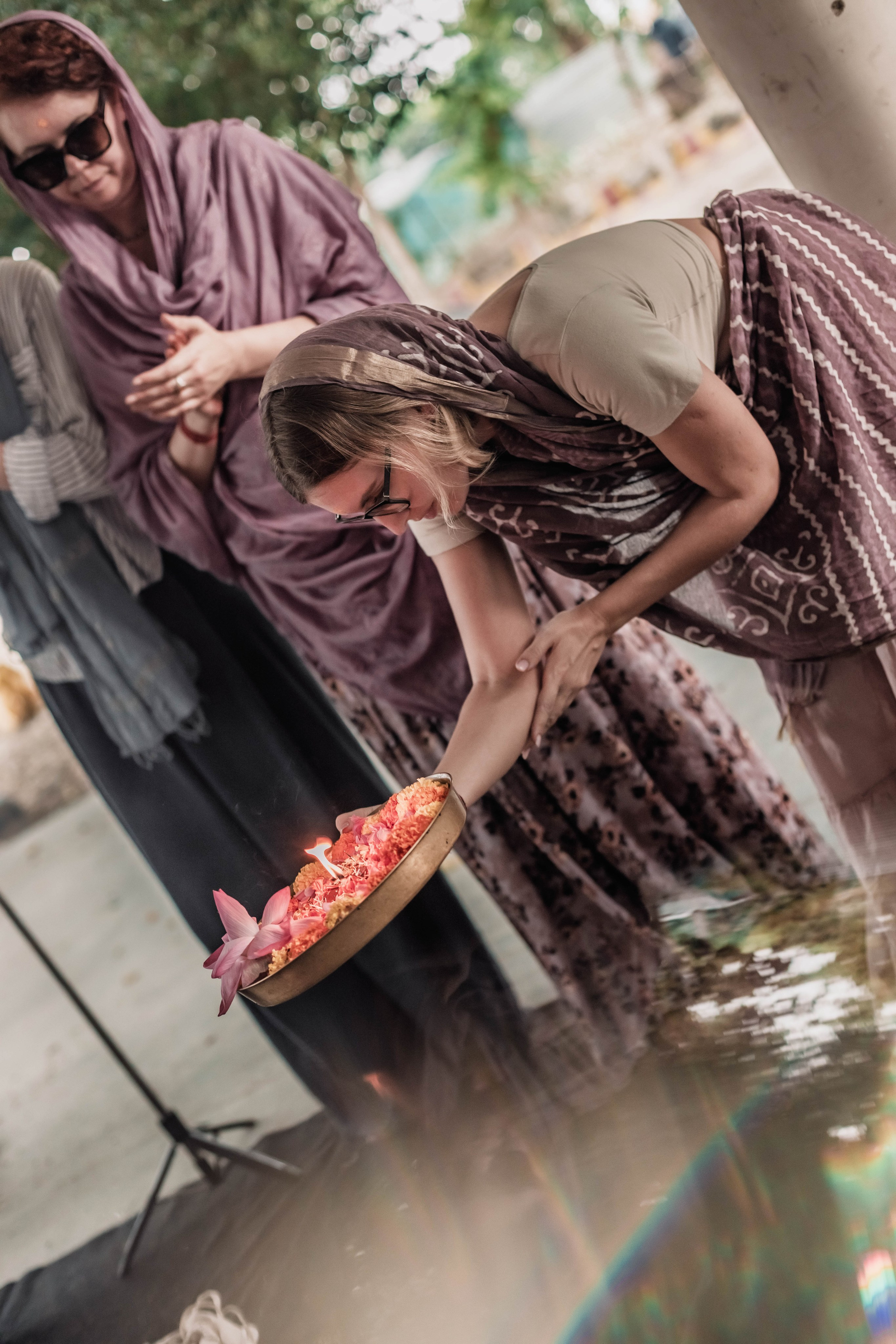 Pitri Paksha yagyas & poojas Devraha Baba ji ashram. Mariam Bagdasaryan