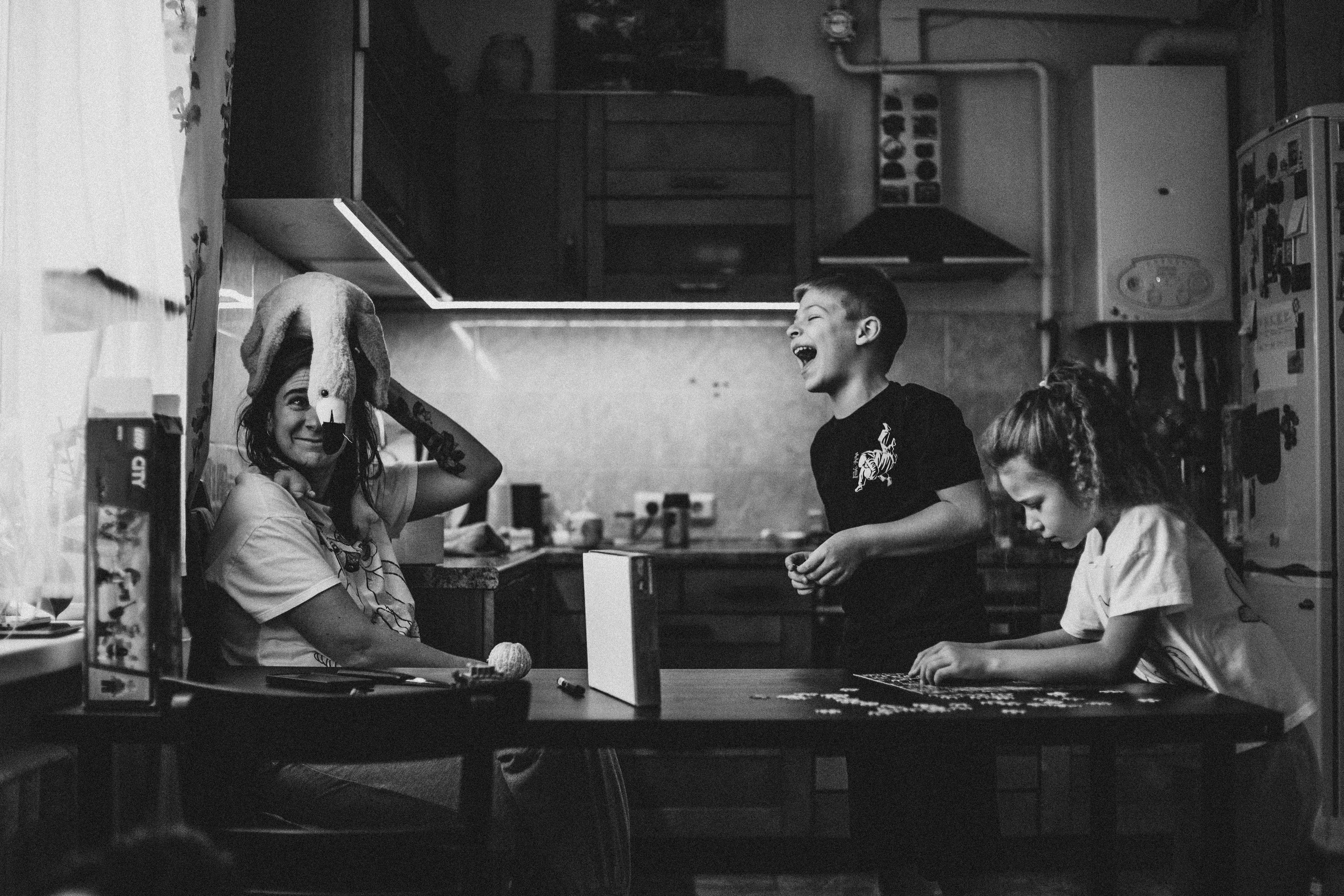 Домашние посиделки. Семейный фотограф Виктория Потехина Москва