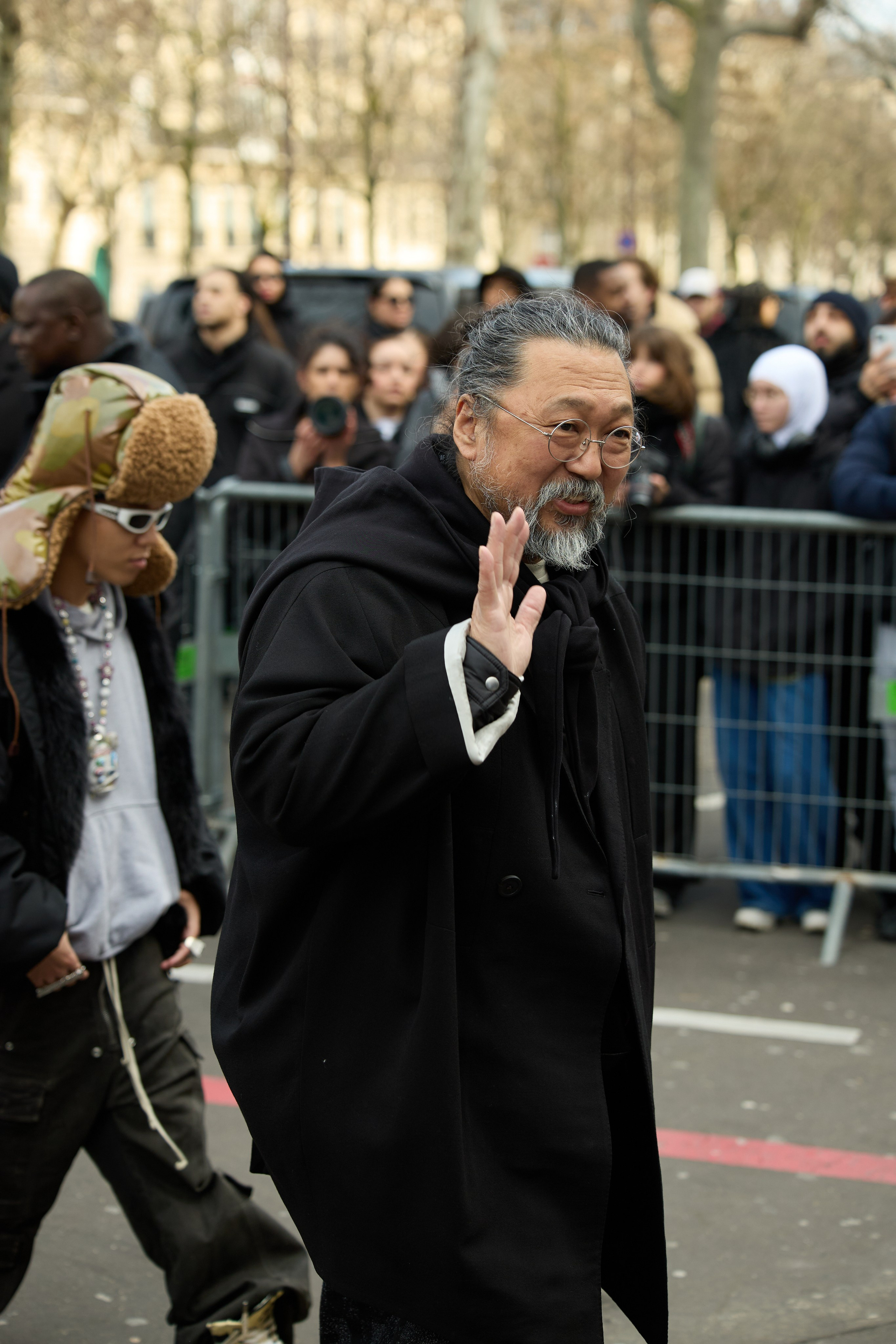PFW MENSWEAR FALL/WINTER 25/26 RICK OWENS. Photographer in Milan Ivan Goncharov