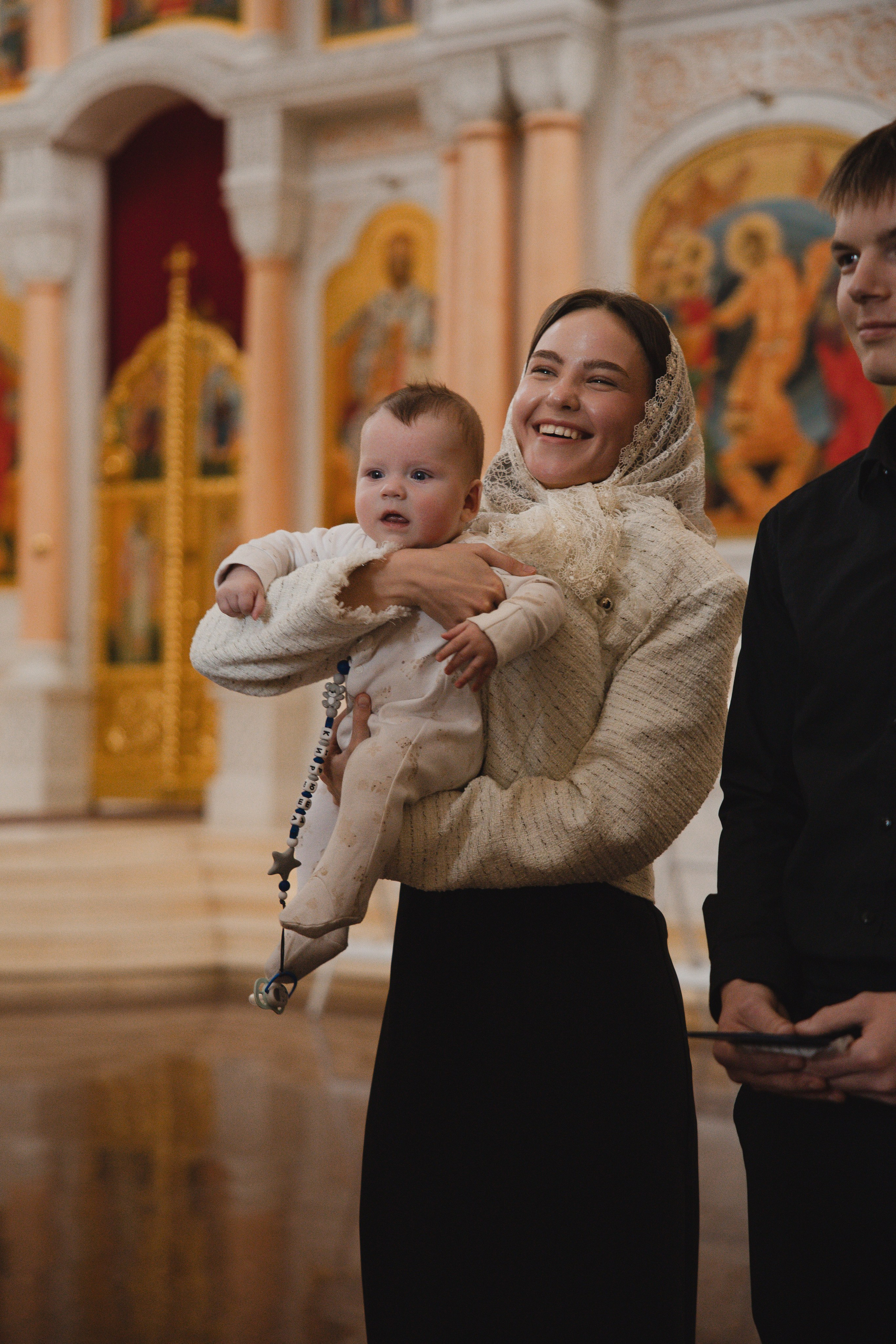 Крещение Кирюши. Фотограф Ломакина Анастасия