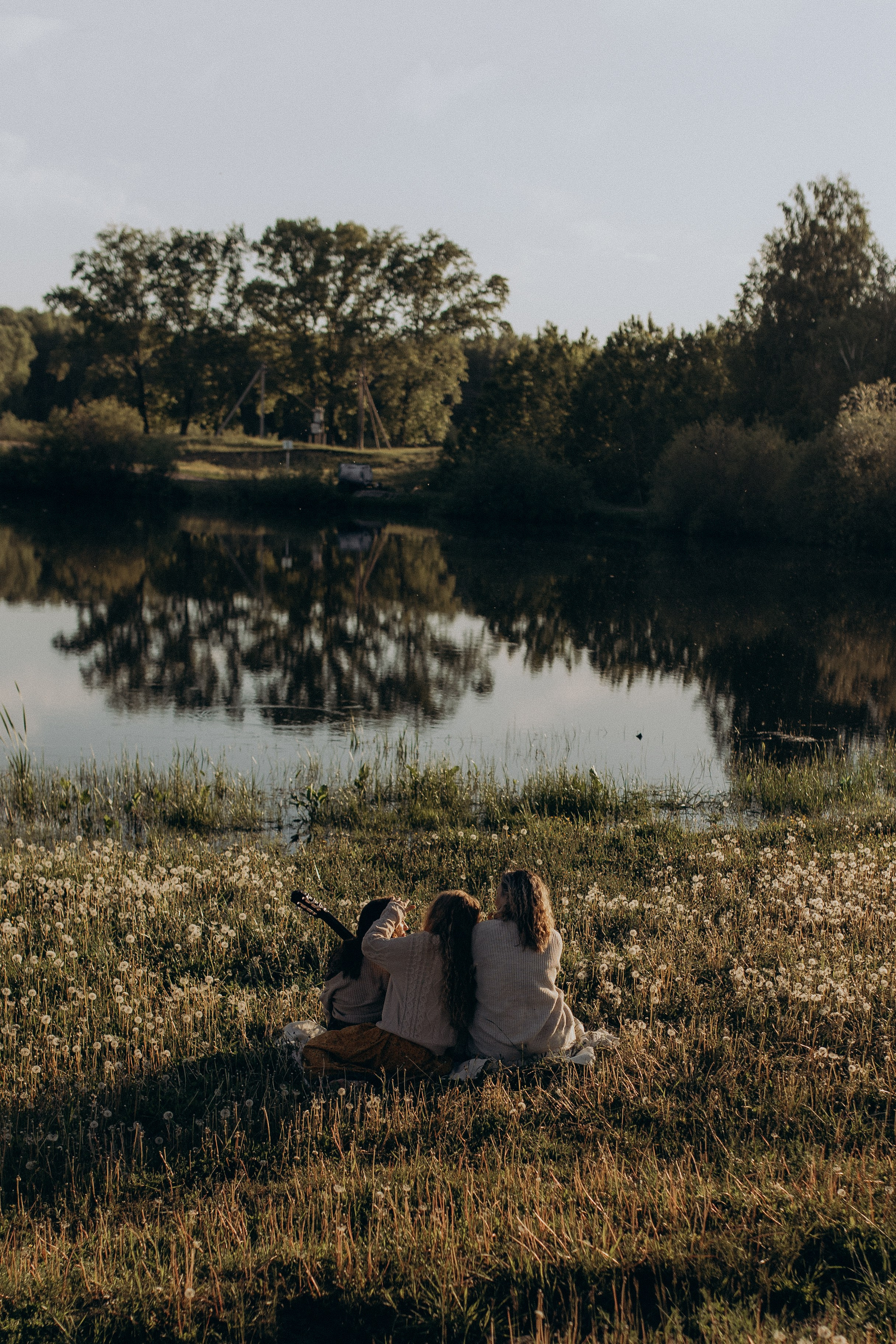 Настя с Дарьей и Ульяной. Семейный фотограф lifestyle в Новосибирске Елена Шпилевая