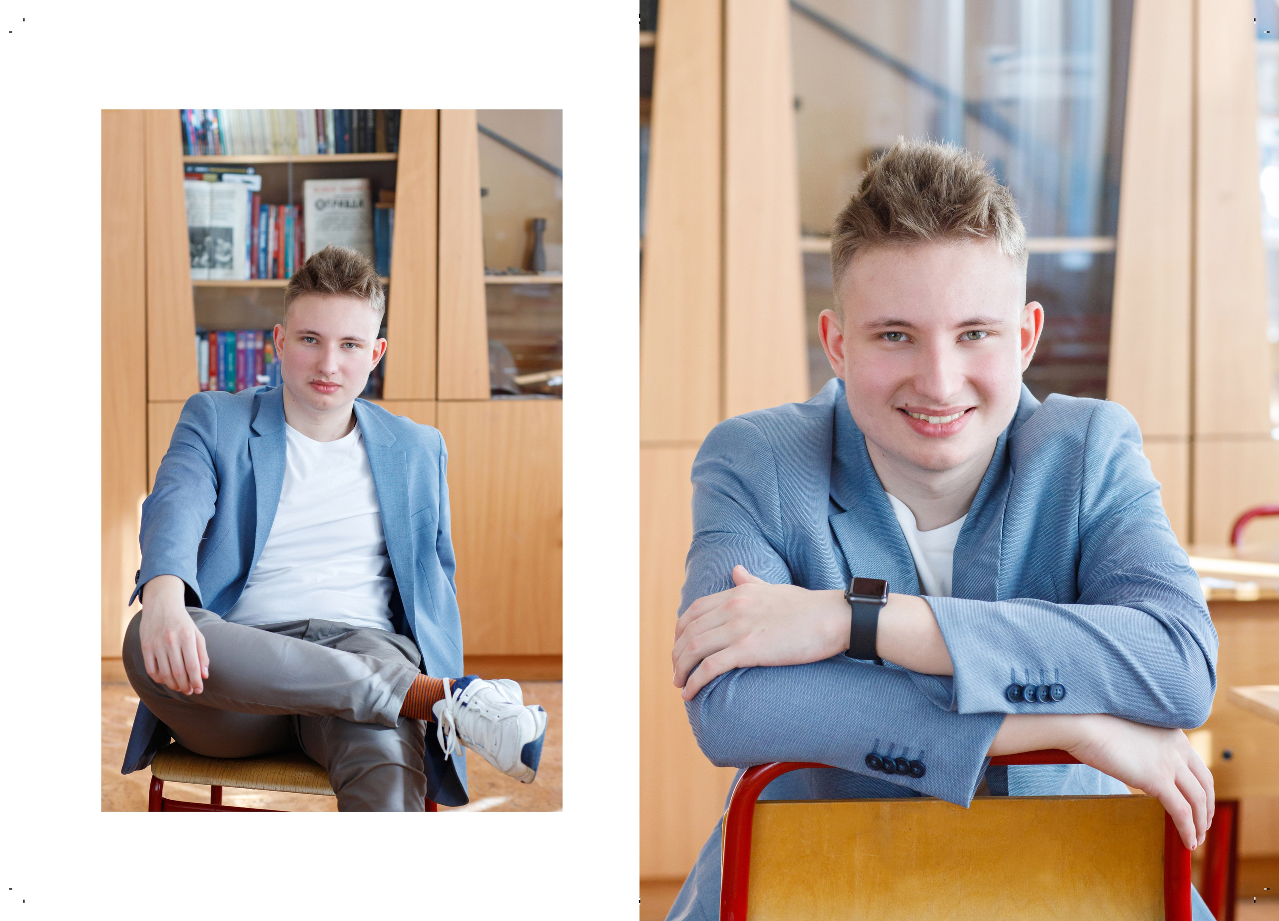 Индивидуальный альбом для 11 класса. Семейный и школьный фотограф в Москве Анна Ткач