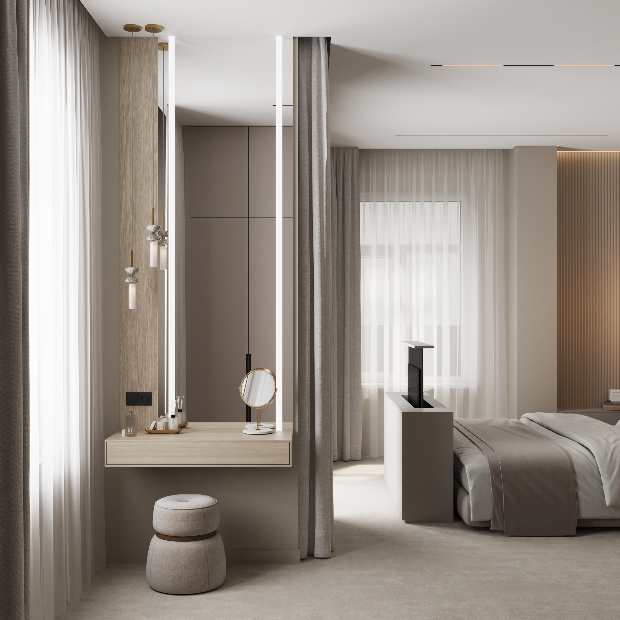 Пентхаус 170 м². Студия дизайна