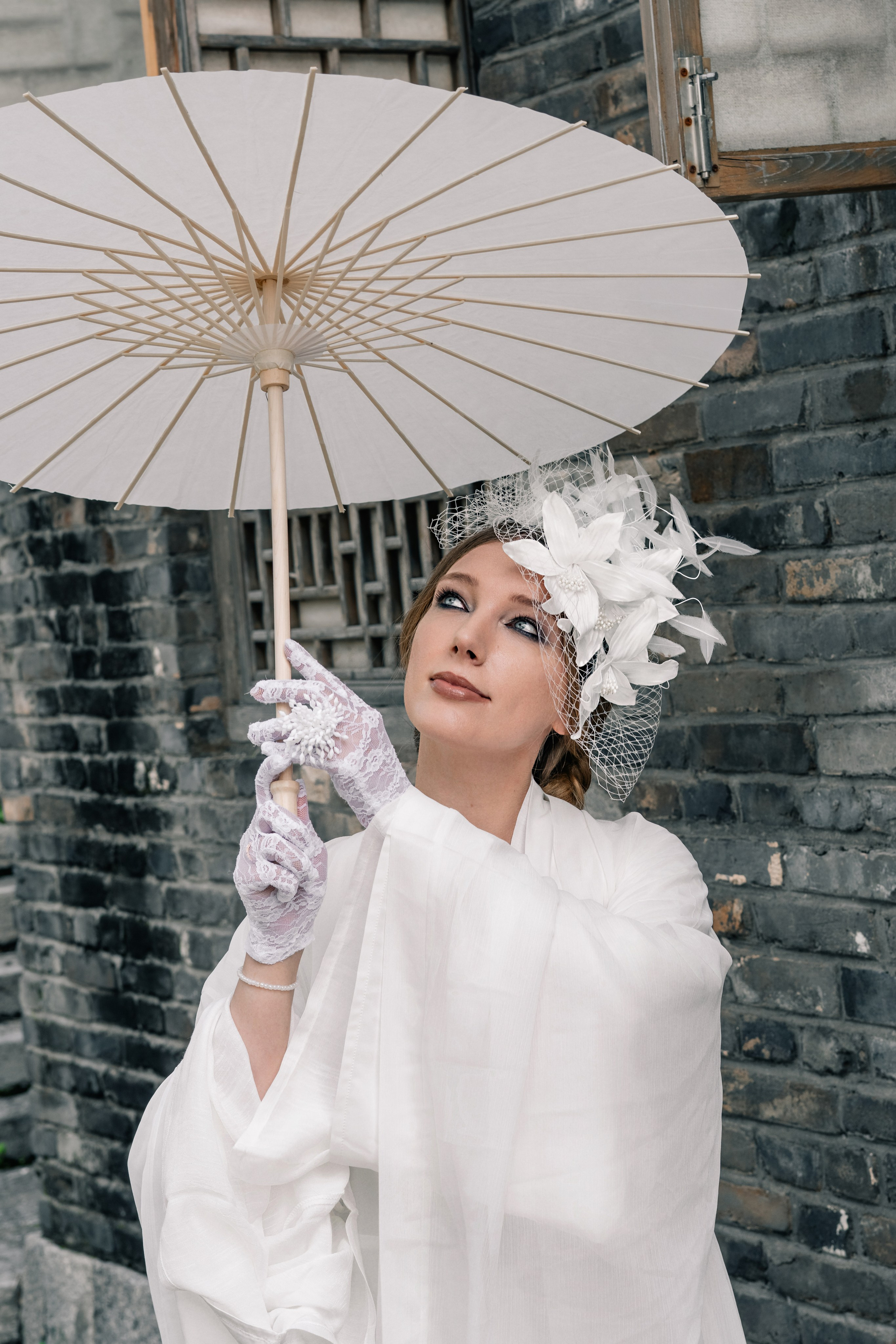 Photoshoot in traditional Chinese dresses