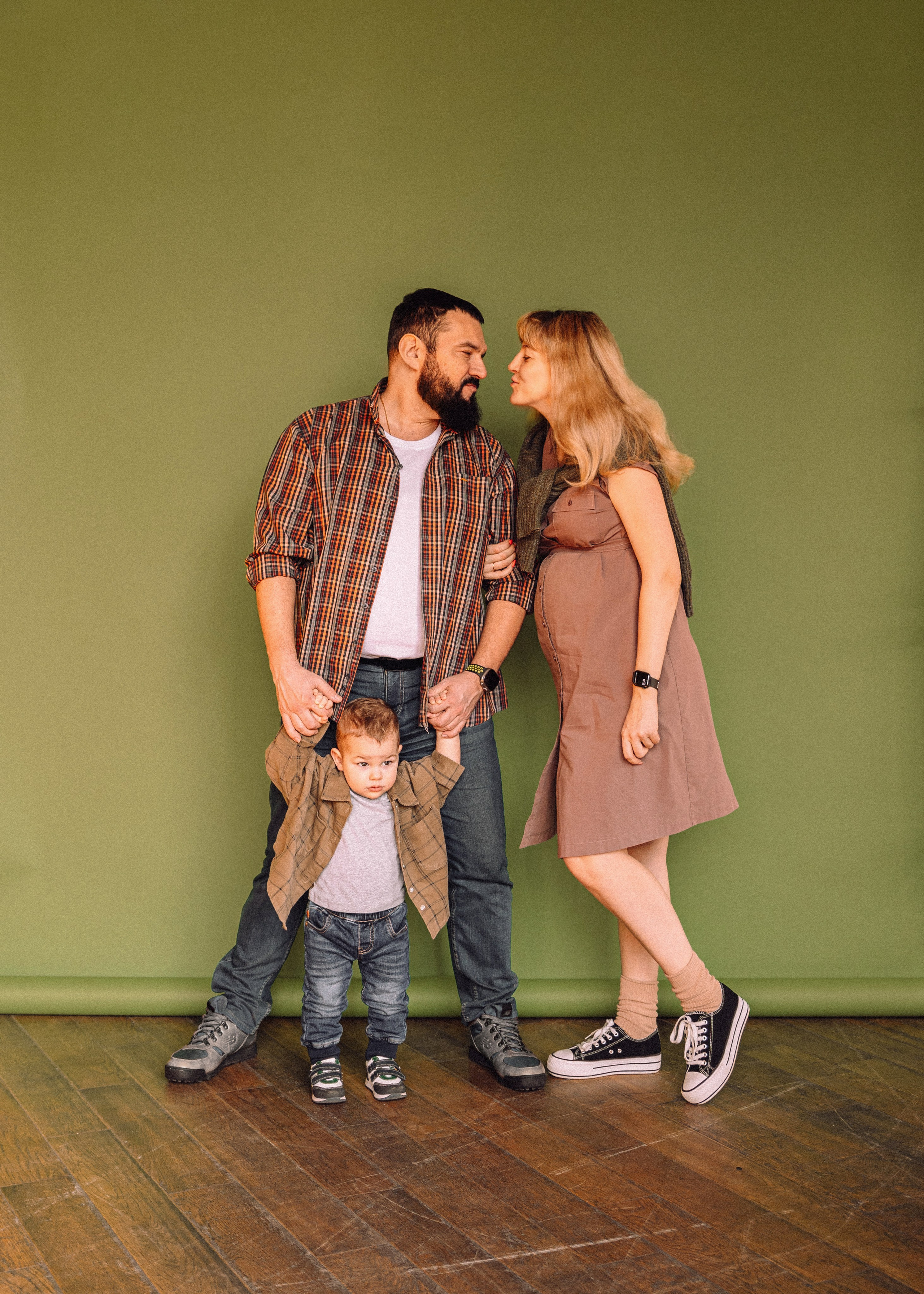 Оля, Леша и Димулька. Семейный фотограф В Москве Александра Дейкун