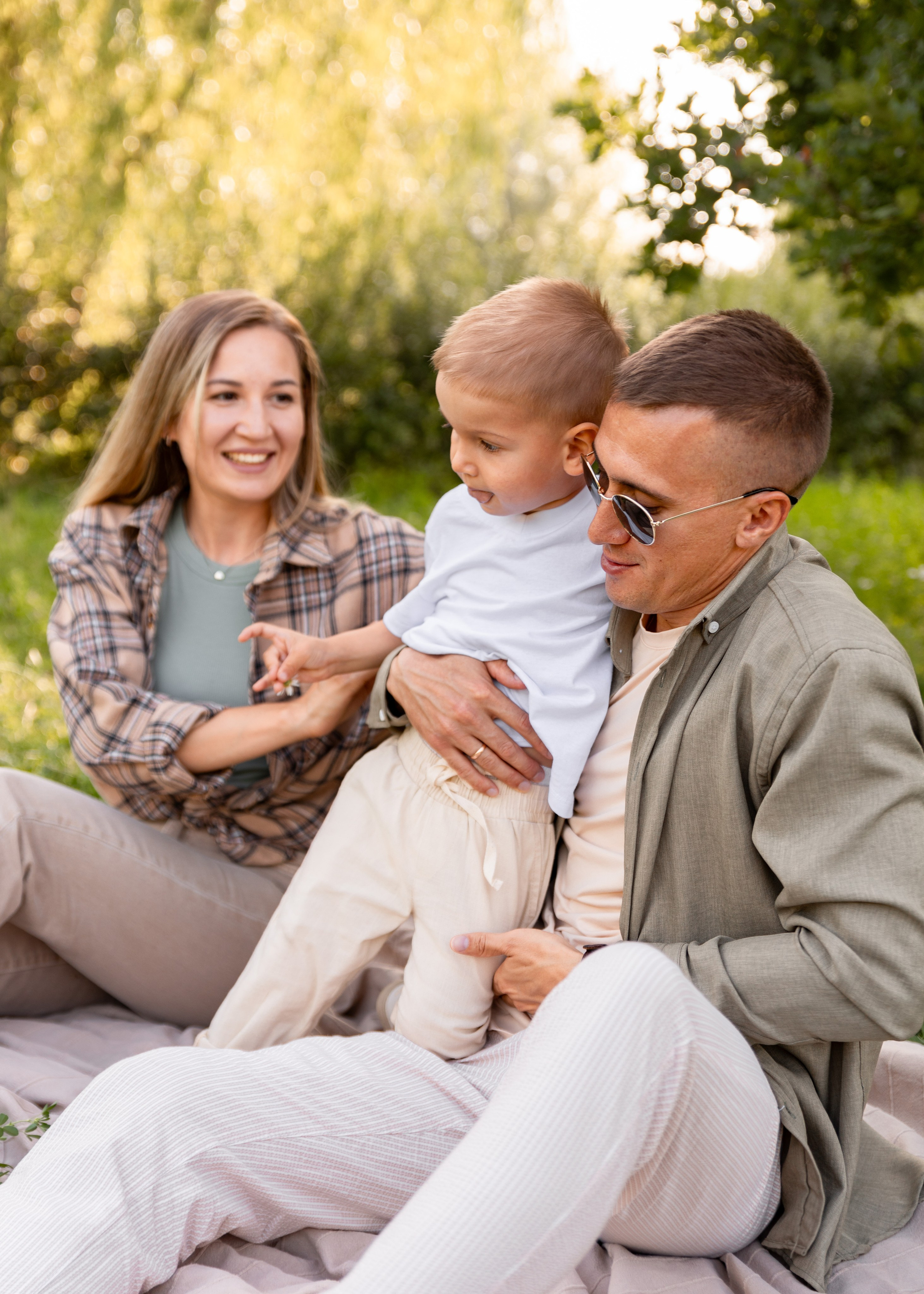 Анна, Денис, Егор. Семейный фотограф В Москве Александра Дейкун