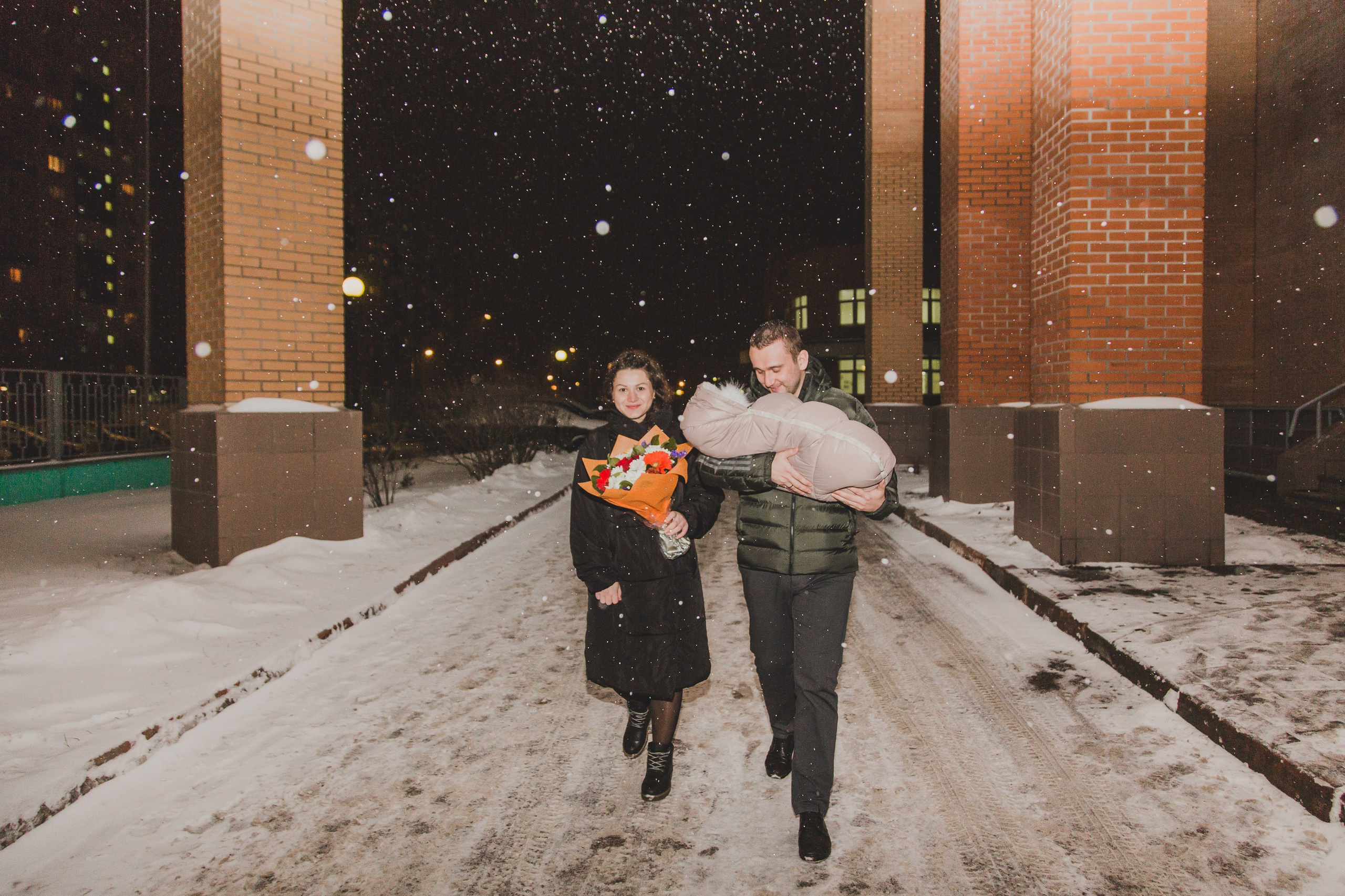 Выписка 28 января. Свадебный фотограф Александр Абрамов Москва / Зеленоград