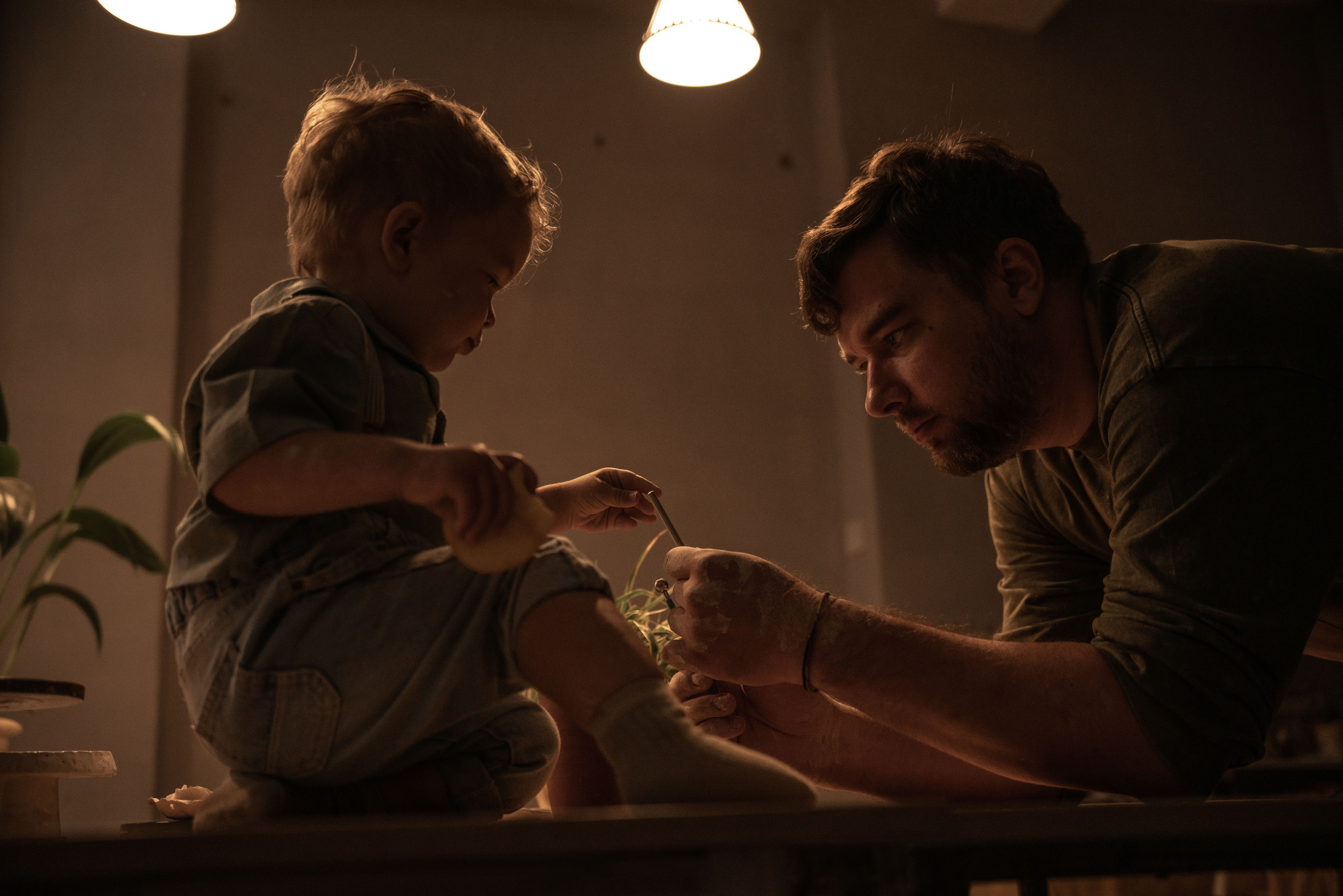 В гончарной. Семейный фотограф в Омске Александра Яровикова