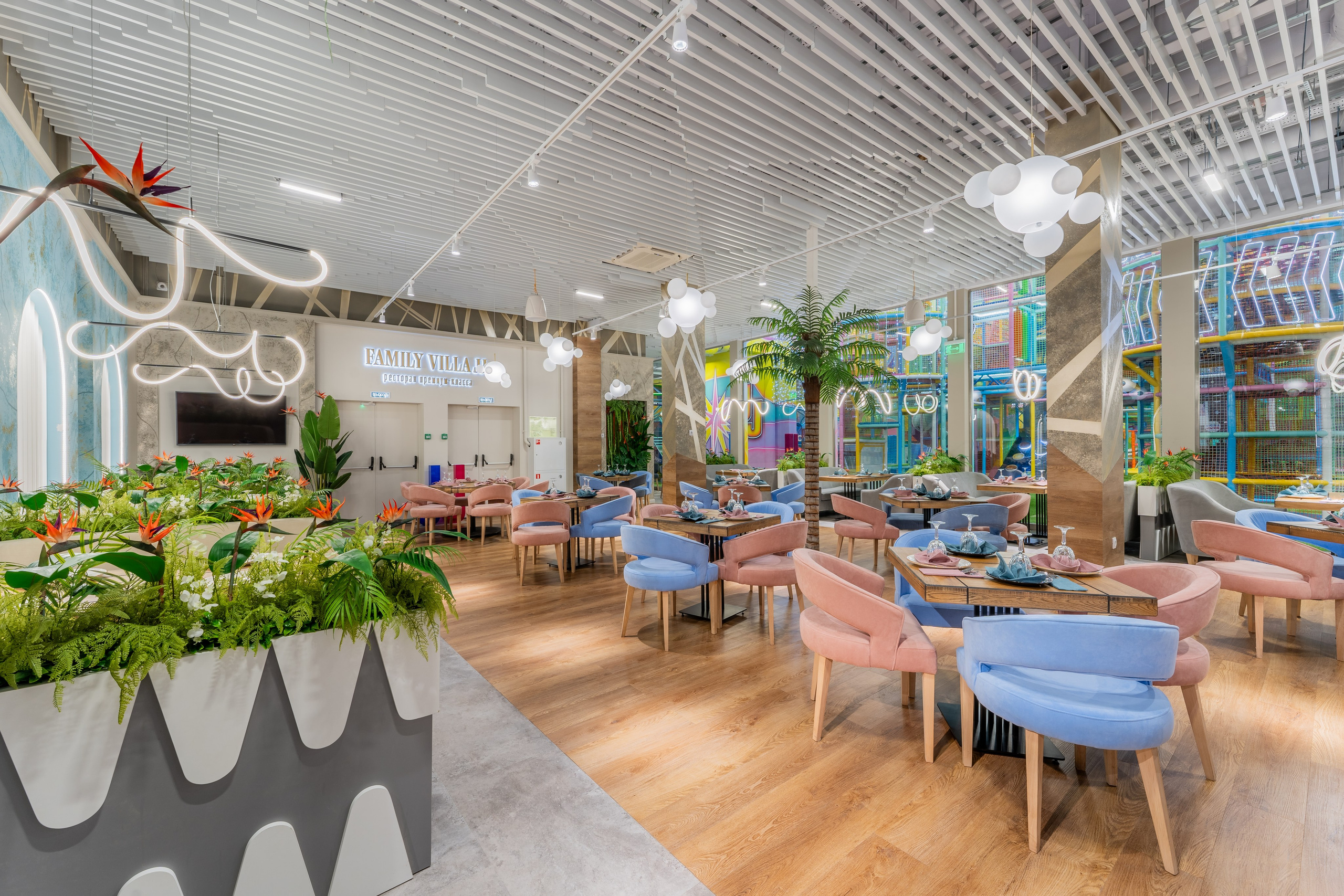 Парк развлечений Joki Joya Лефортово. Интерьерный фотограф Александра Солдатова