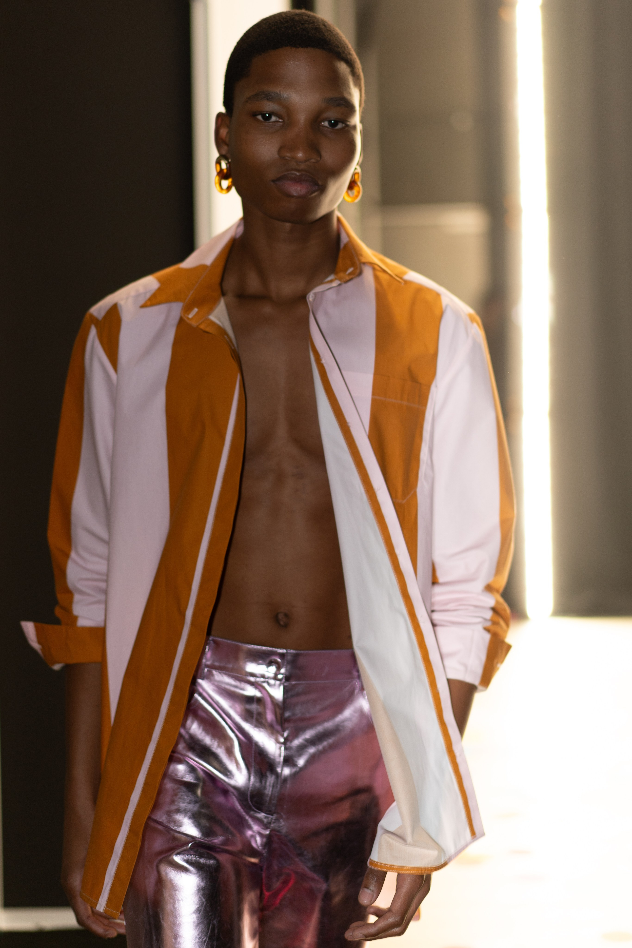 BACKSTAGE AT GARY BIGENI AUSTRALIAN FASHION WEEK 2025. Ekaterina-samoylova.com