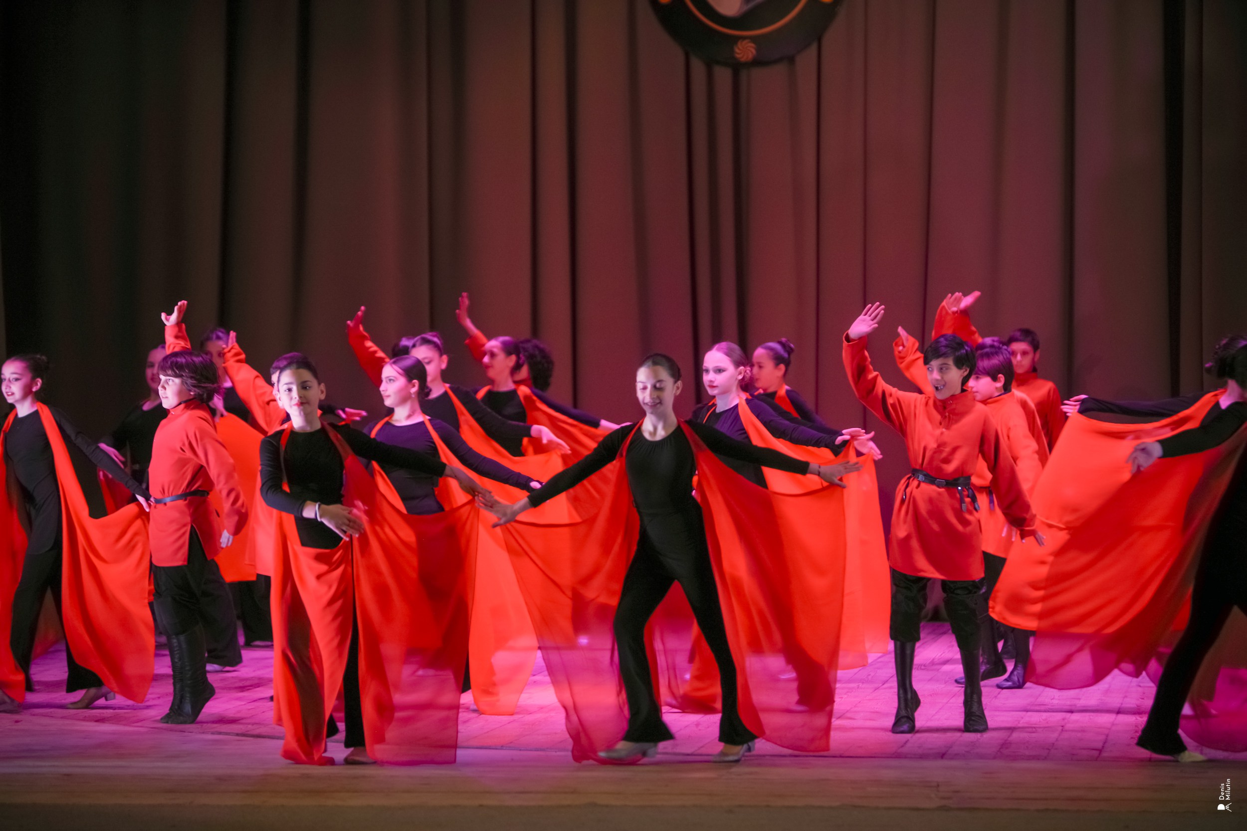 Концерт грузинского танца в Хоби. Портретный фотограф Денис Милютин