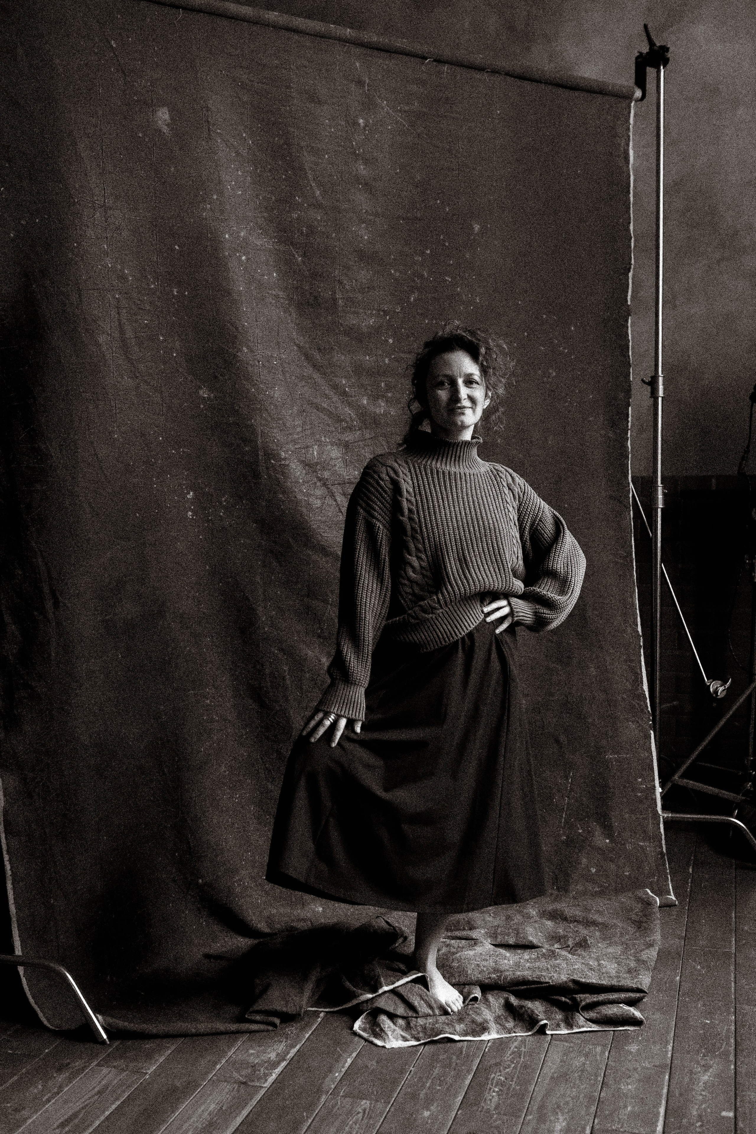 Студийный портрет. Портретный фотограф в Санкт-Петербурге. Саша Кушнерова