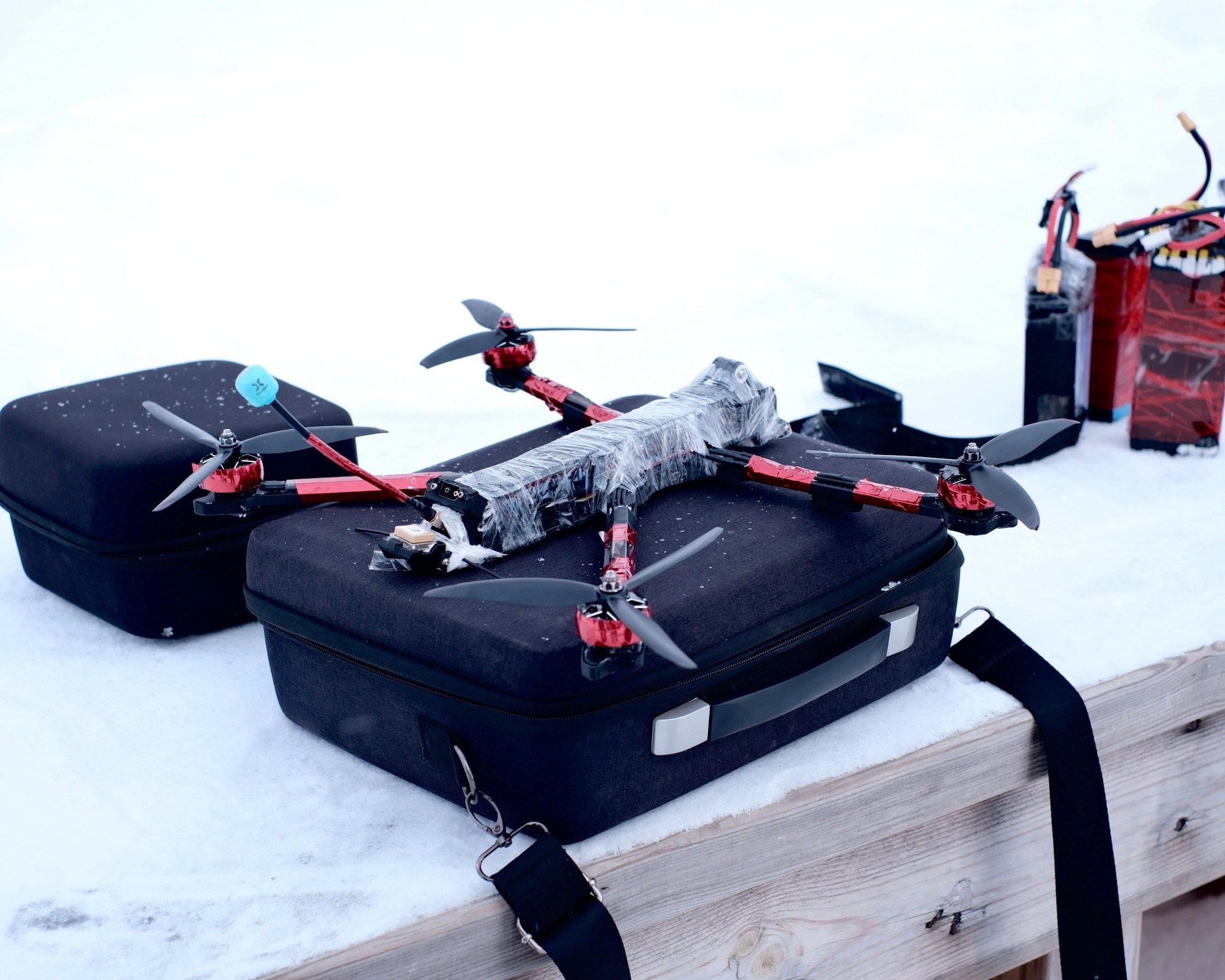 Репортаж с тренировки полетов БПЛА. Репортаж с возложения цветов 23.02.2023