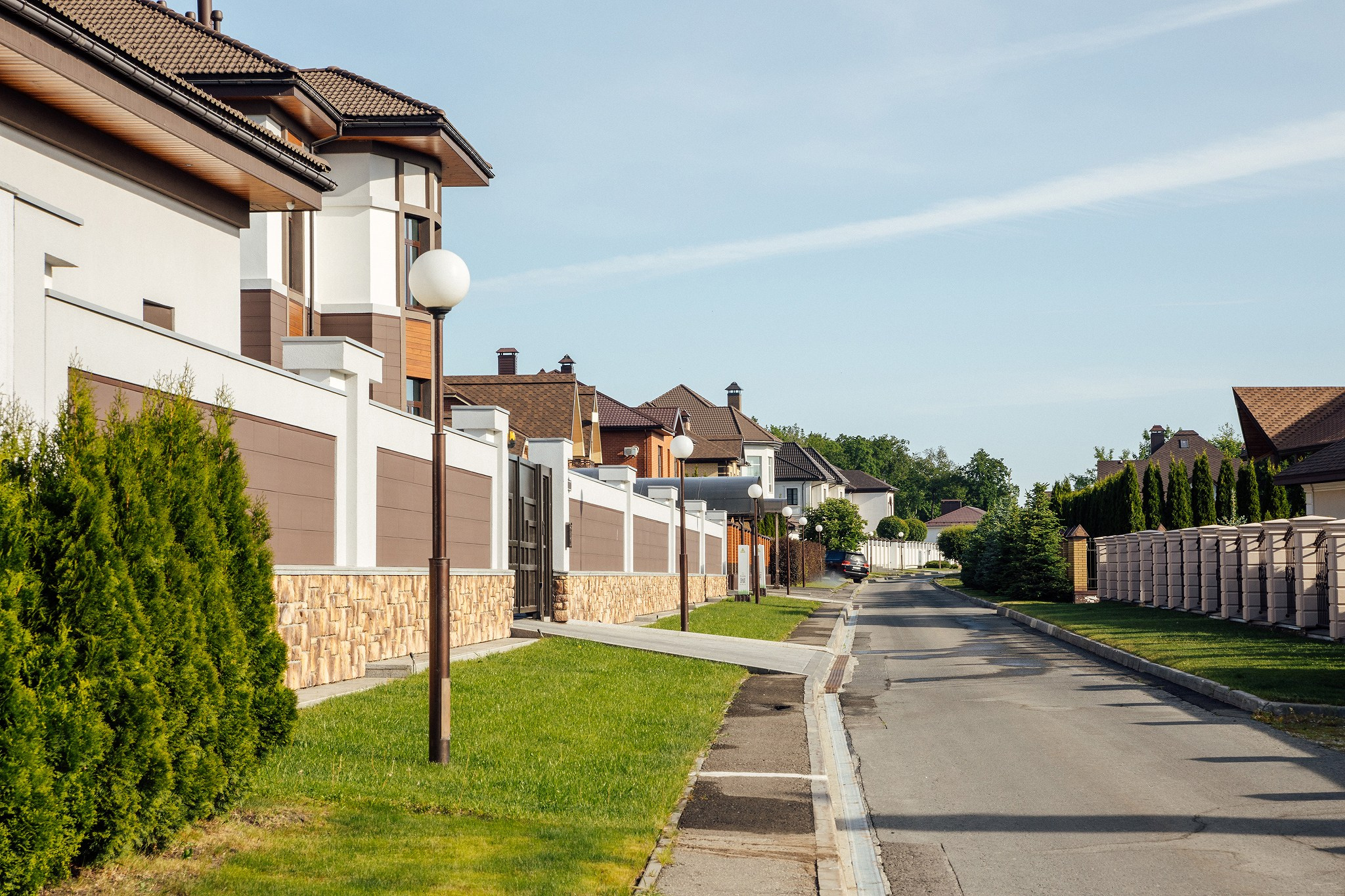Съёмка загородного посёлка. Фотограф для бизнеса. Павел Козырь